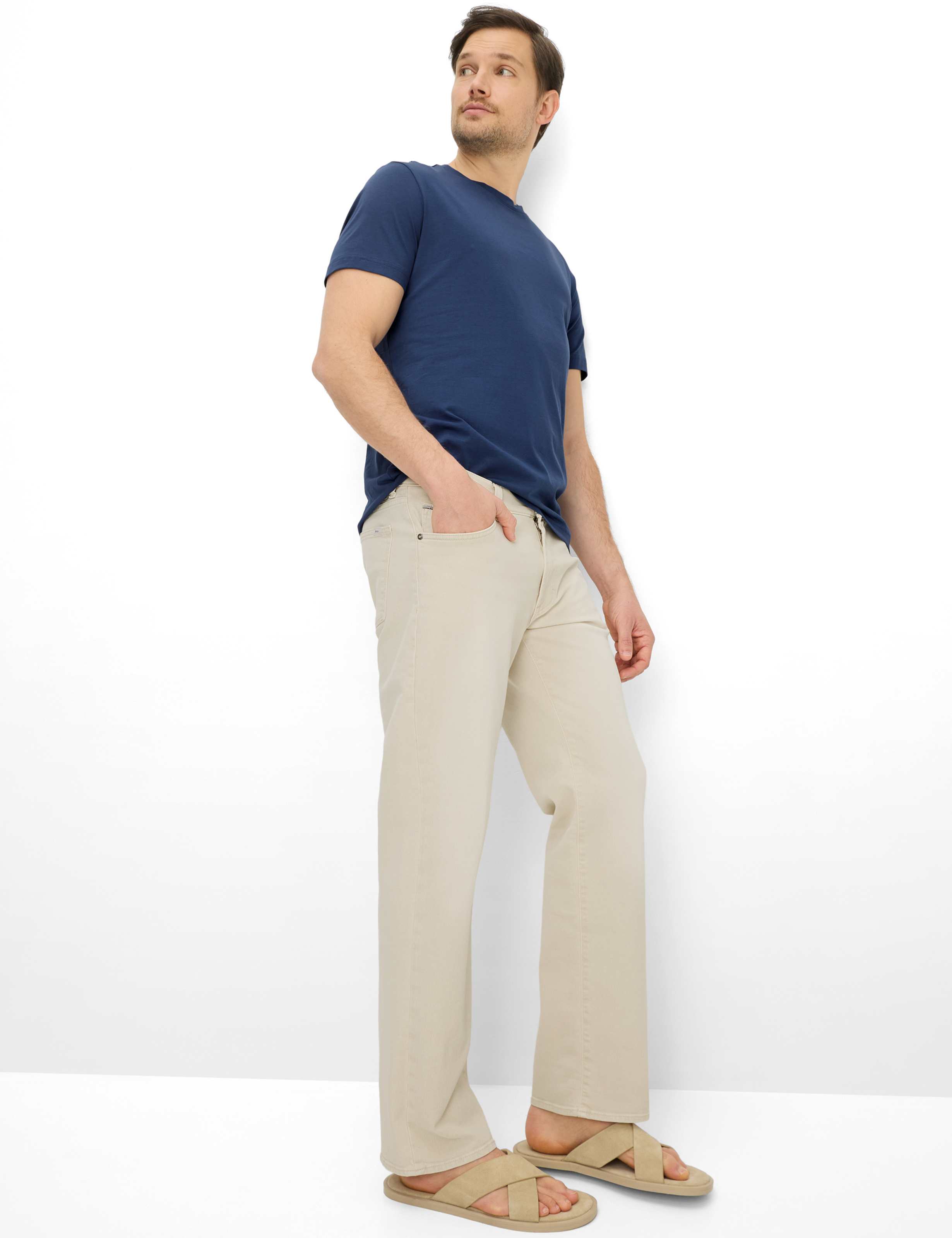 Homme Style TED Bleu  Tenue du mannequin