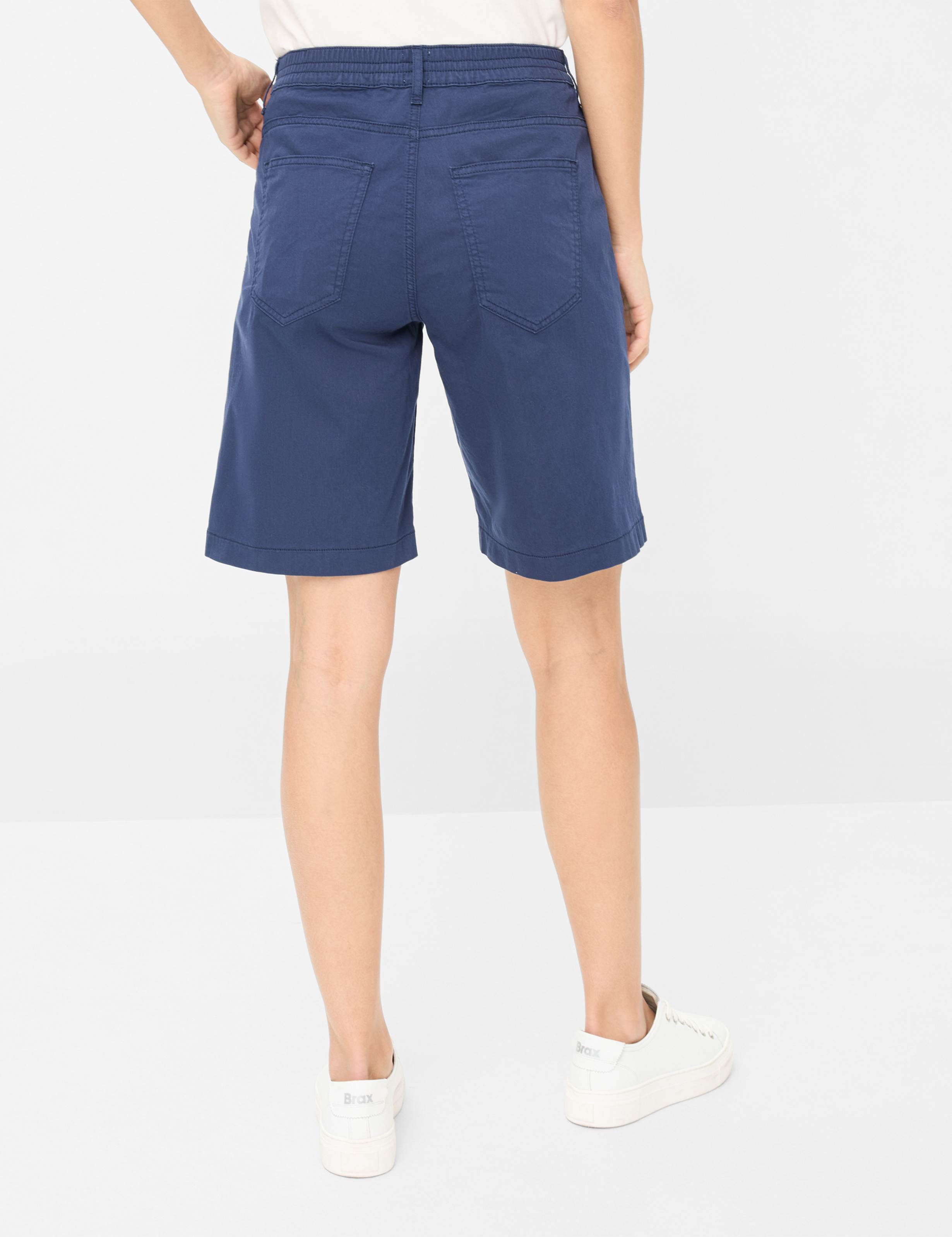 Damen Style MAINE B Dunkelblau Wide Leg Model Rueck