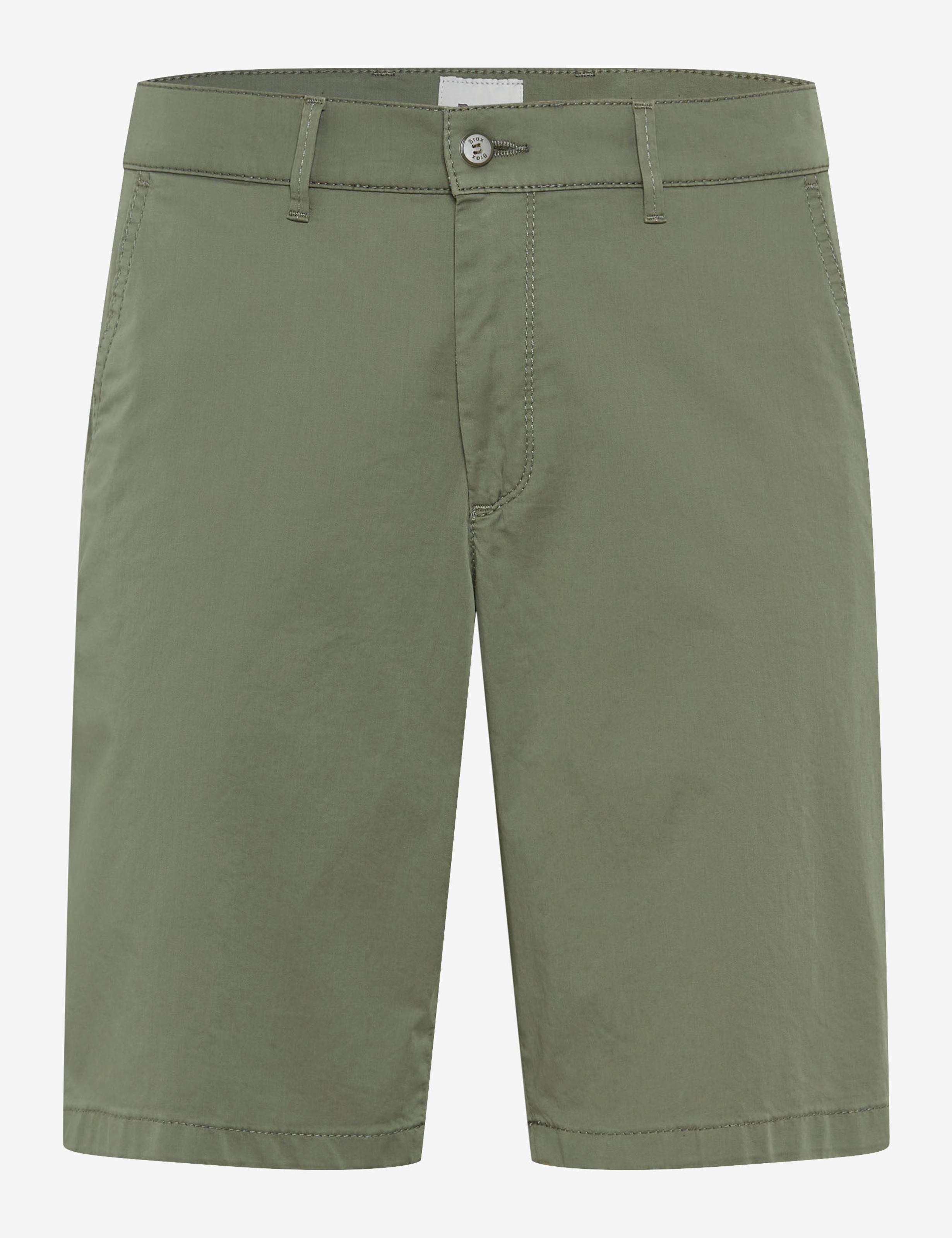 Men Style BOZEN Green Regular Fit Stand-alone front view