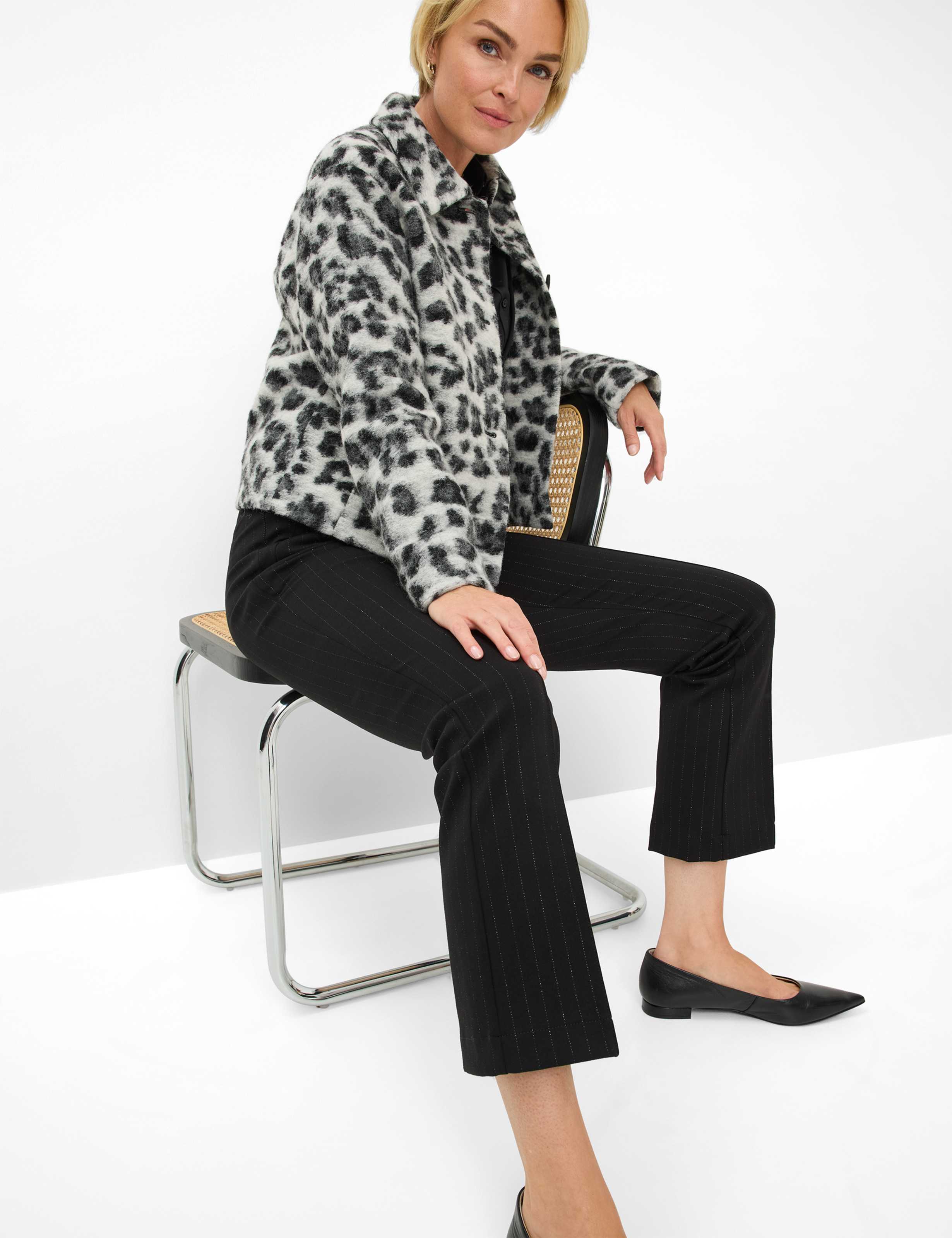 Femme Style LILLYTH KICK Noir Super Slim Fit Détail 1