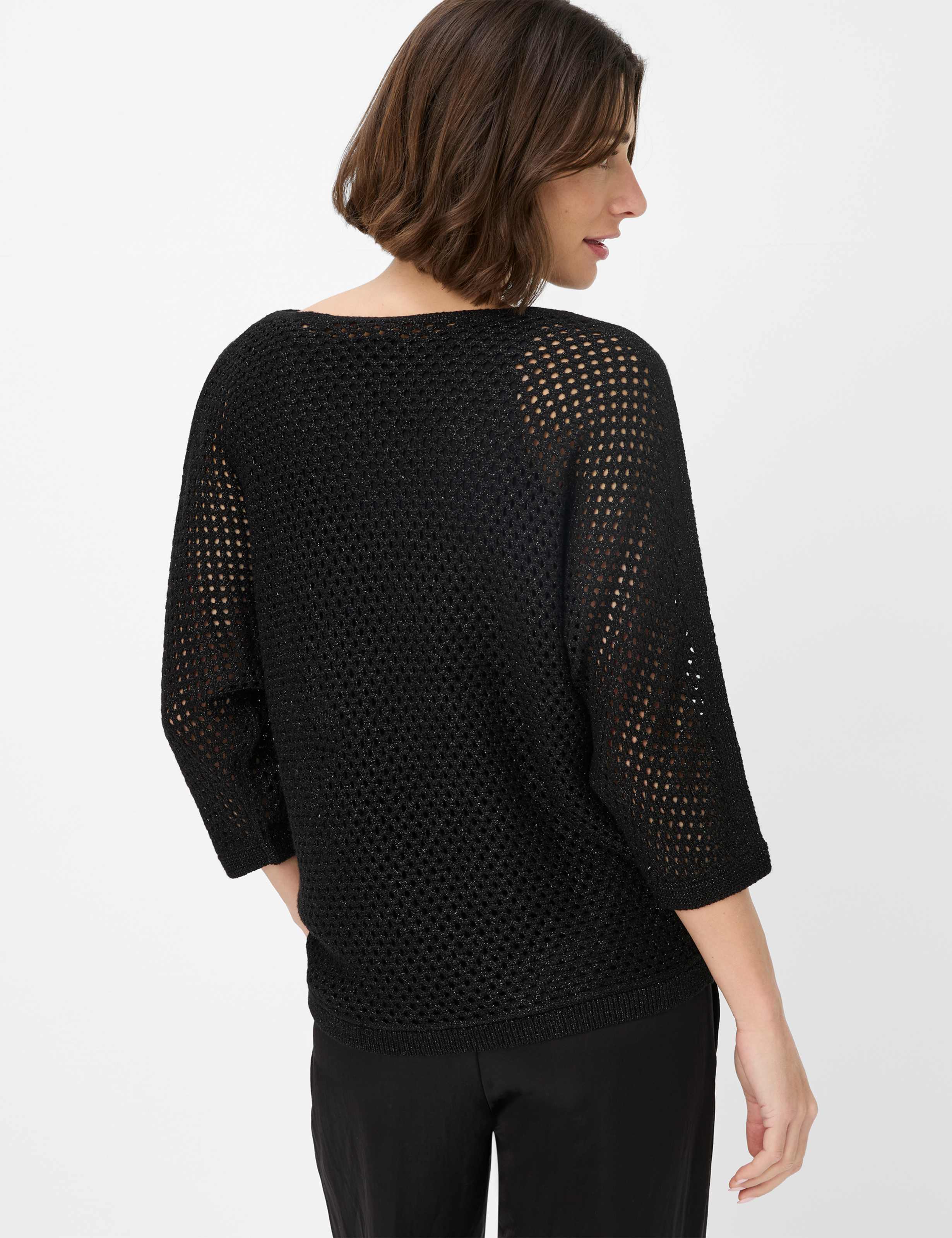 Damen Style EMMA Schwarz  Model Rueck