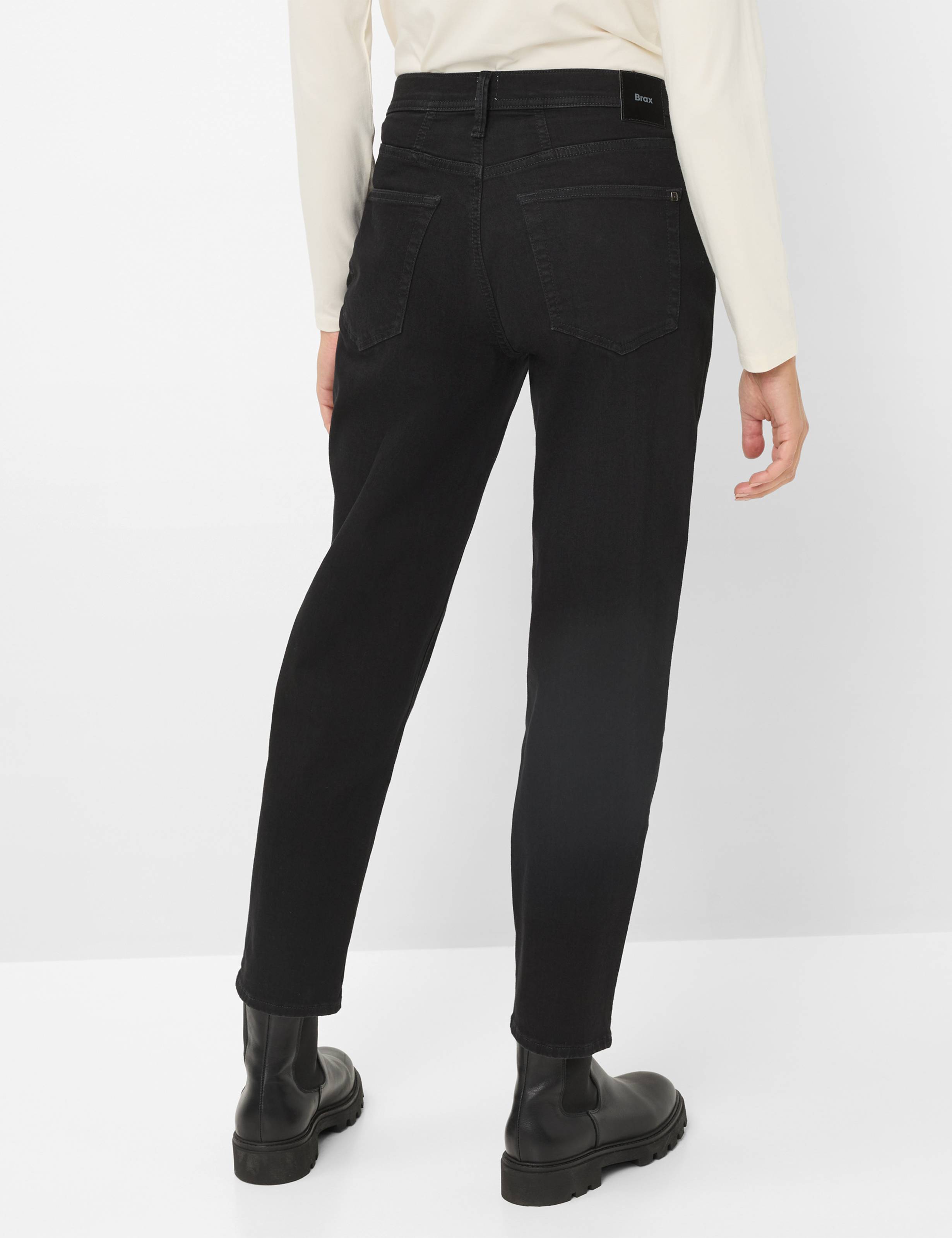 Thumbnail - Brax Damen Five-Pocket-Hose Style MILEY S CLEAN BLACK BLACK, denim schwarz, Gr. 46L