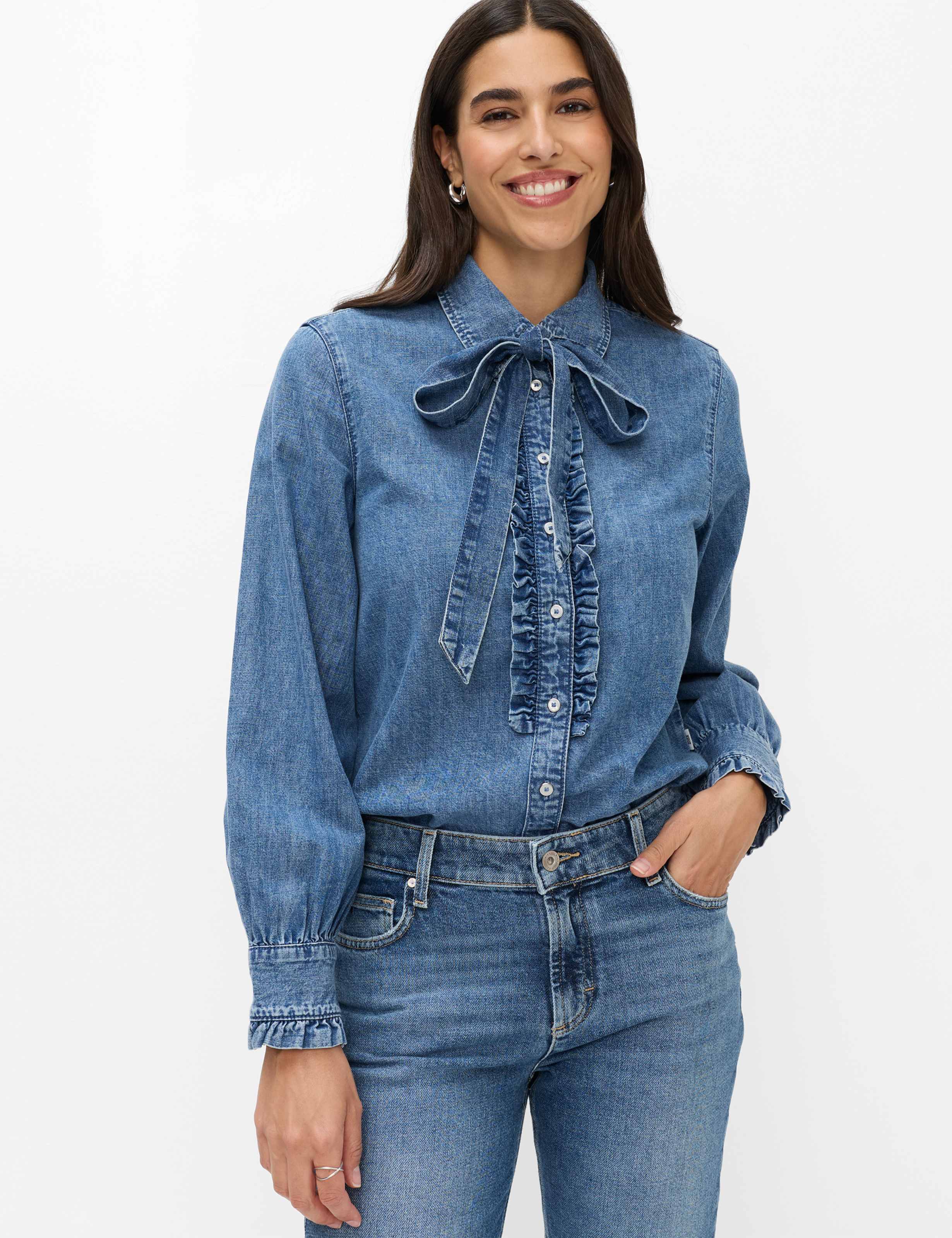 Tinten blauw, Dames, Style VICTORIA, MODEL_FRONT_ISHOP