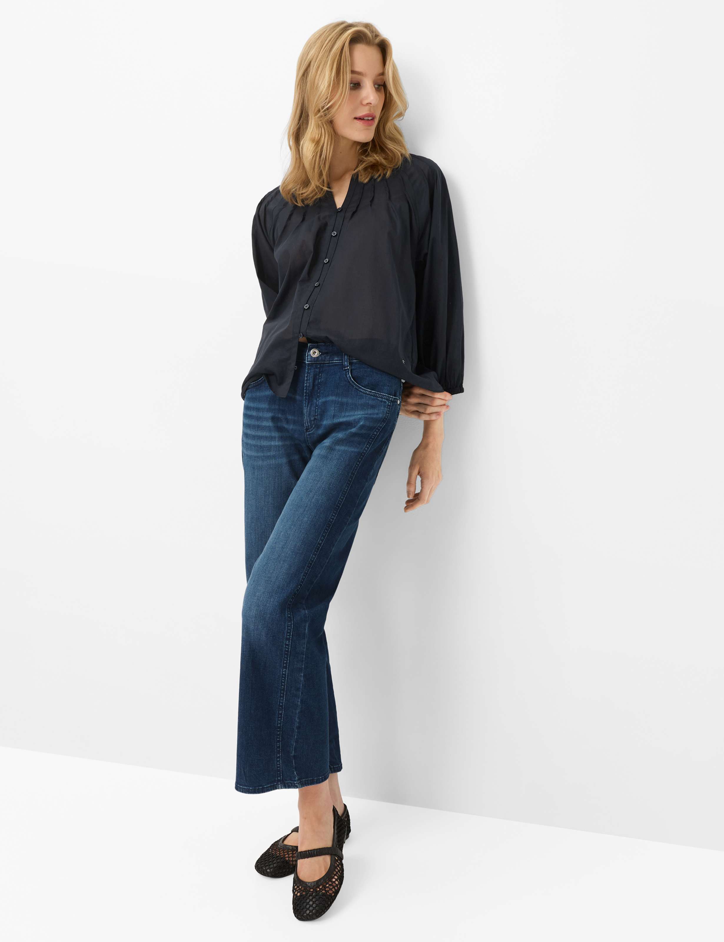 Femme Style MAINE S Bleu  Tenue du mannequin