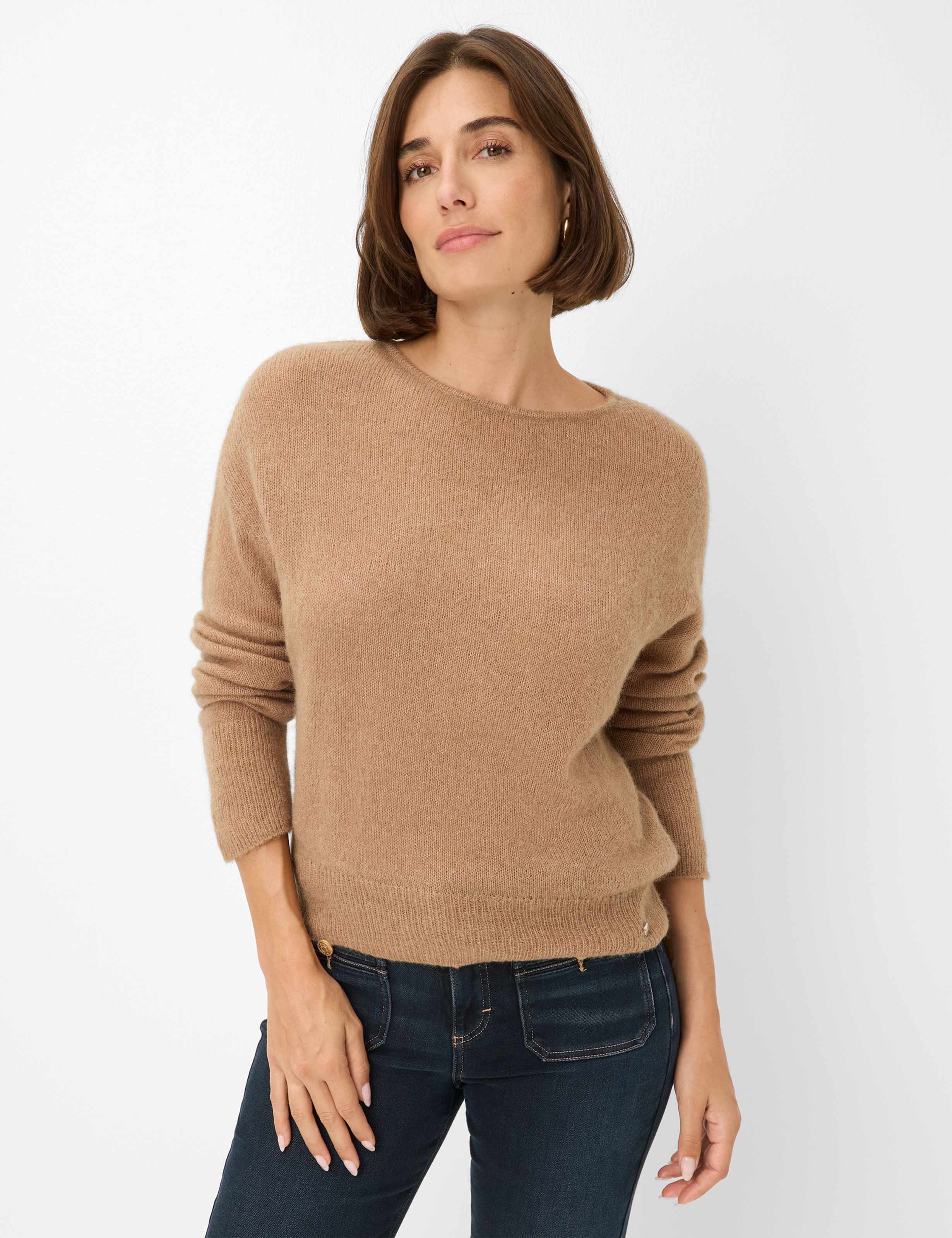 Damen Style LISA Hellbraun  Model Front