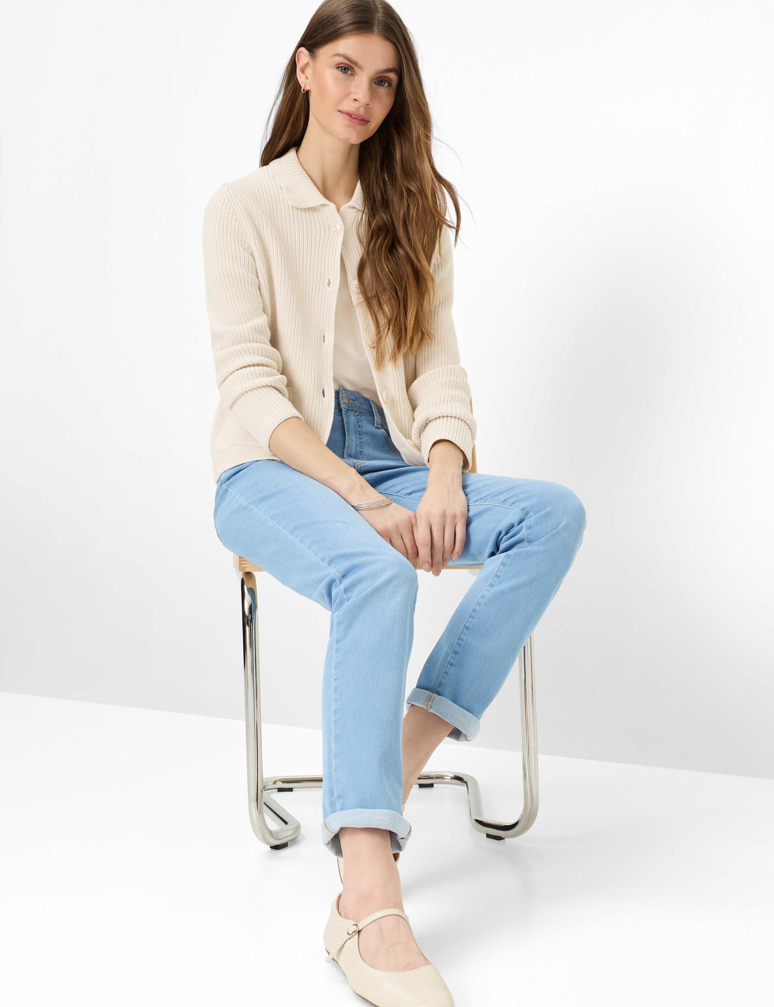 Damen Style CAROLA Denim Hellblau Feminine Fit Detail 1