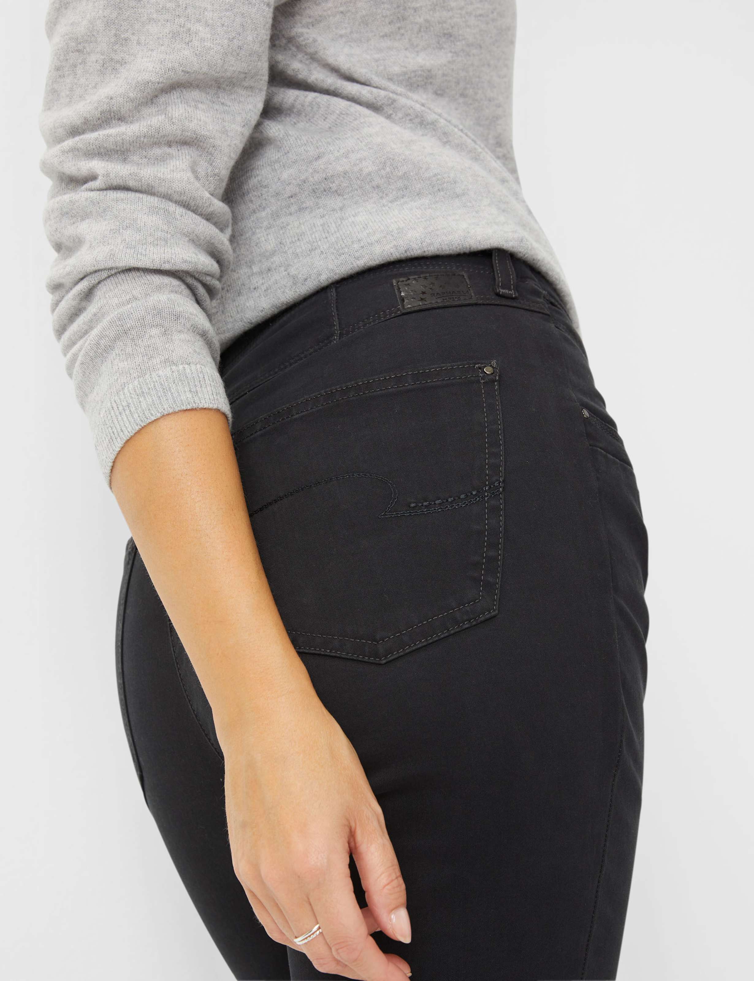 Femme Style LAURA NEW Gris Foncé - Anthracite Super Slim Fit Détail 2
