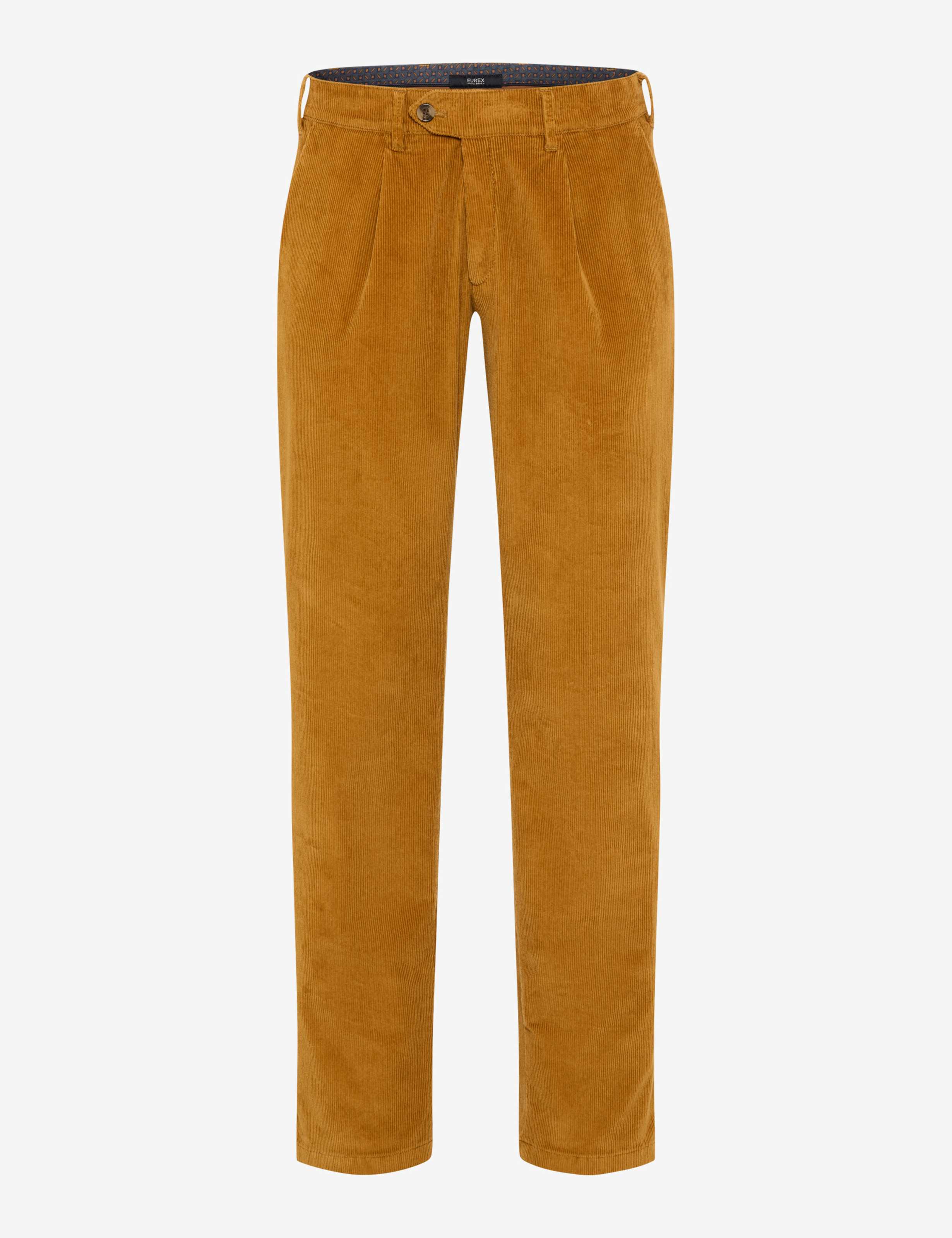 Herre Style LUIS Brun Regular Fit Udskæring foran