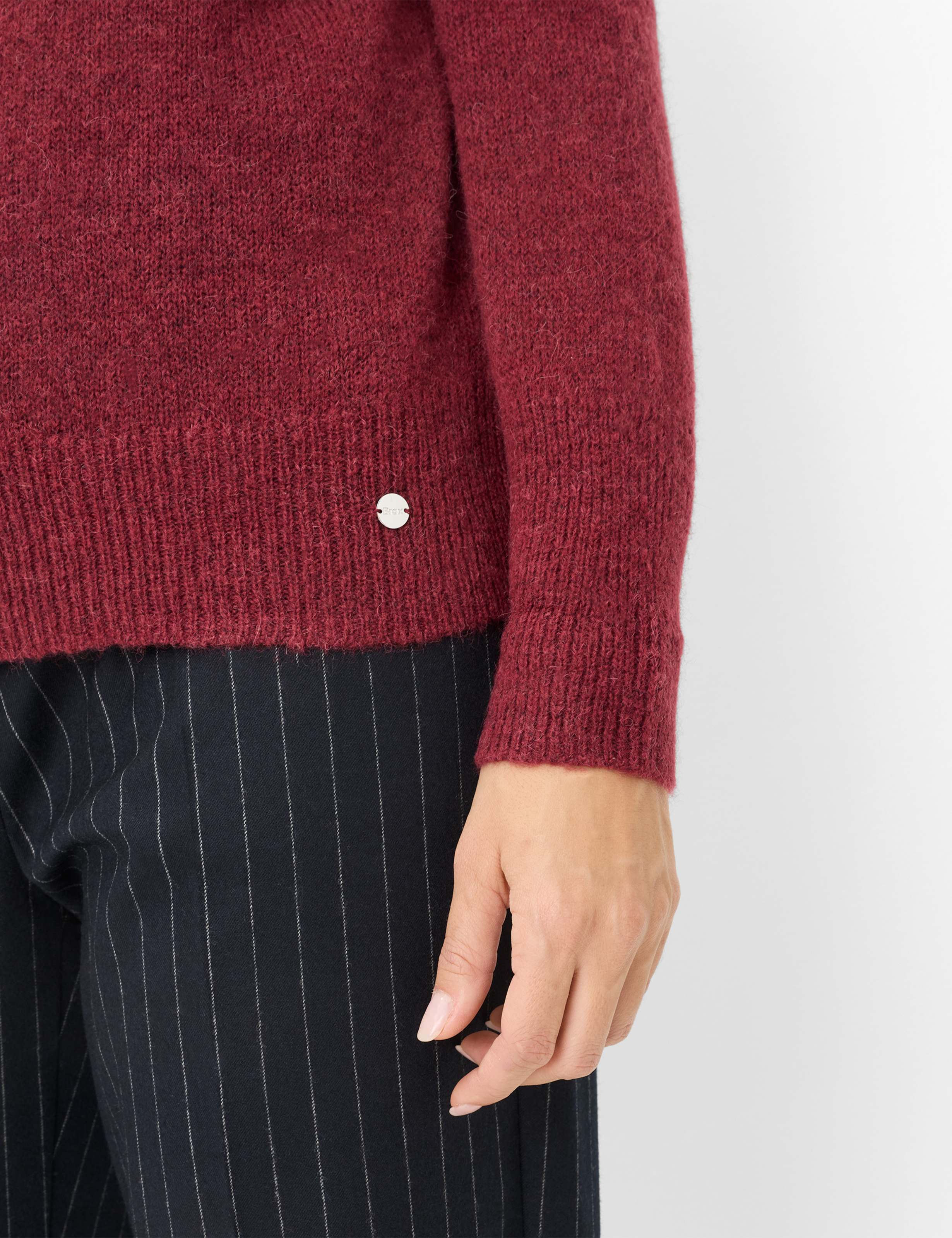 Damen Style LISA Dunkelrot  Detail 1