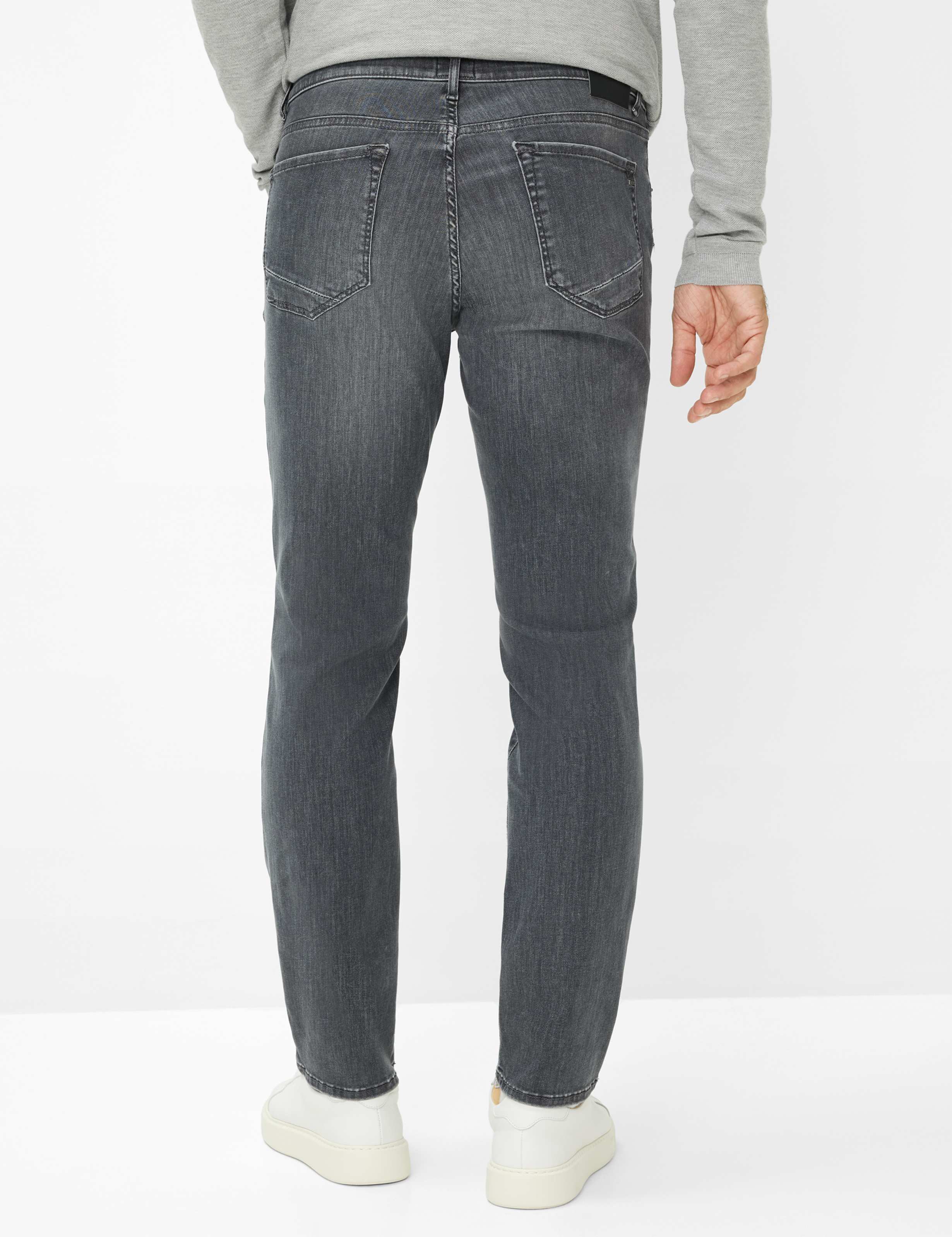 Men Style CHUCK Denim Medium Gray Modern Fit Model back