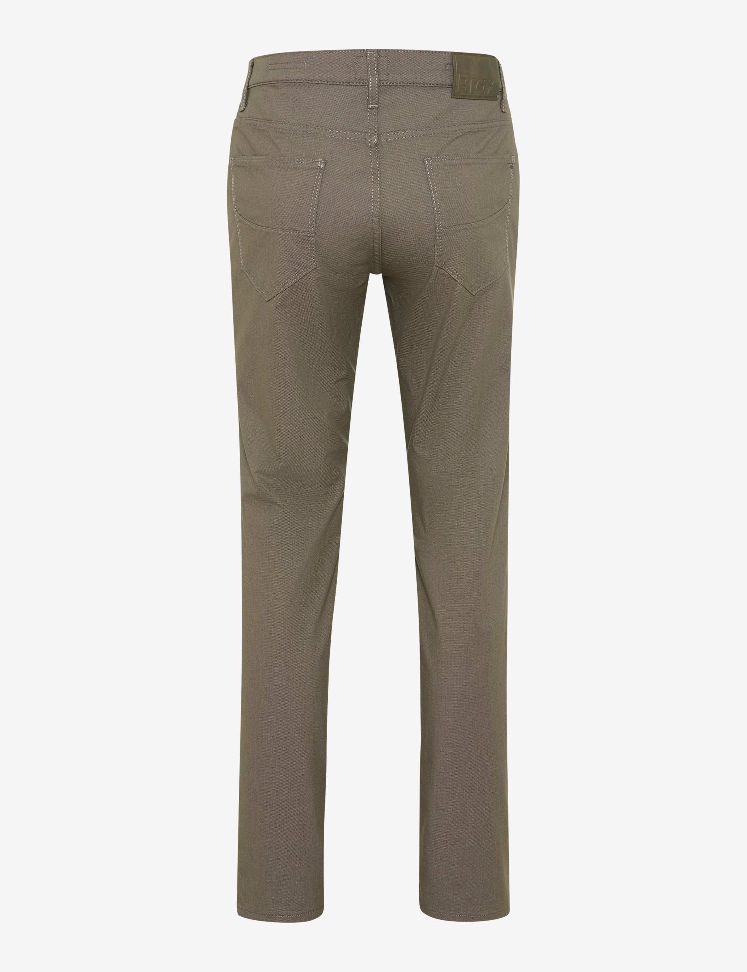 Herren Style CADIZ Grün - Oliv Straight Fit Freisteller Rueck