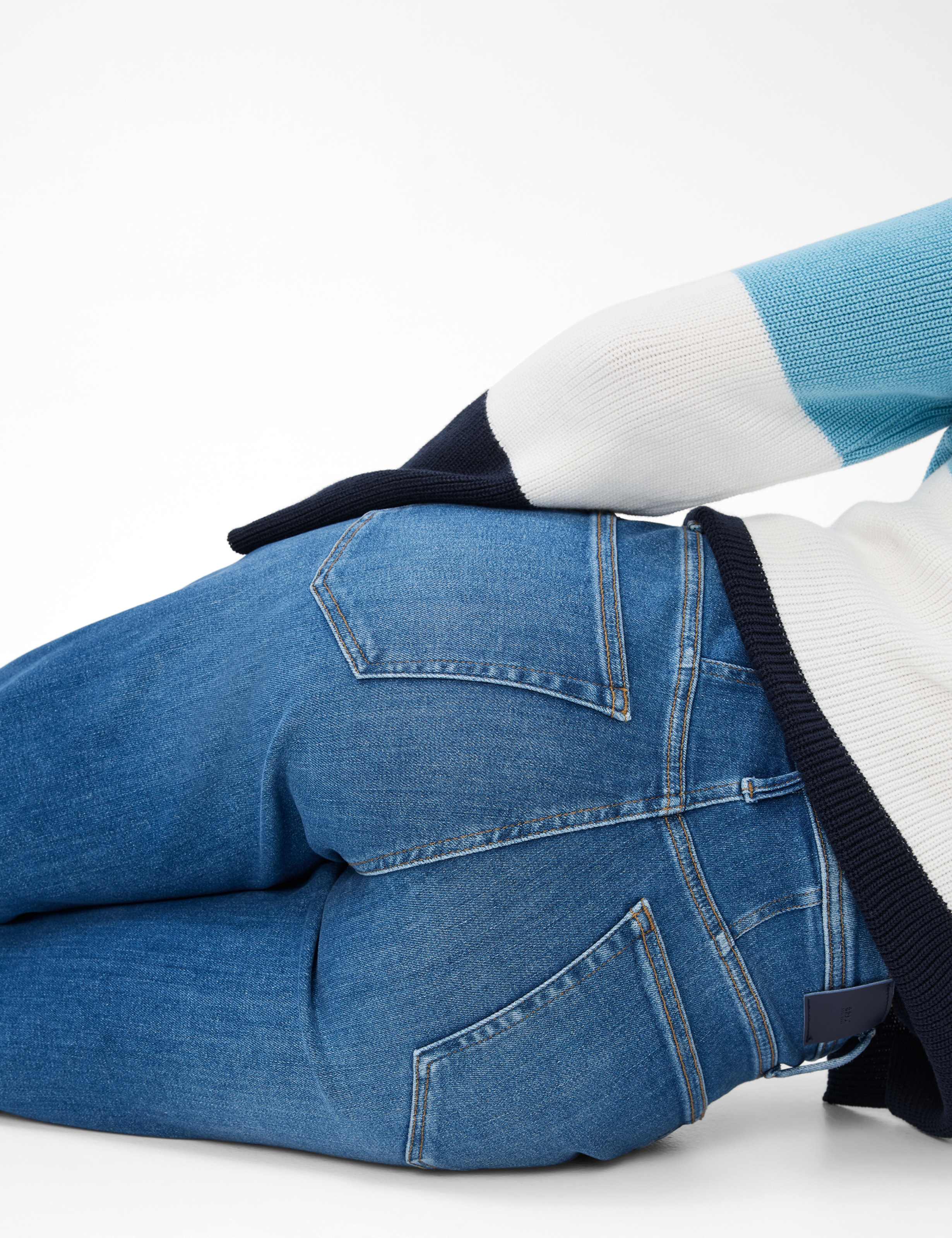 Damen Style MILEY S Denim Blau Relaxed Fit Detail 1