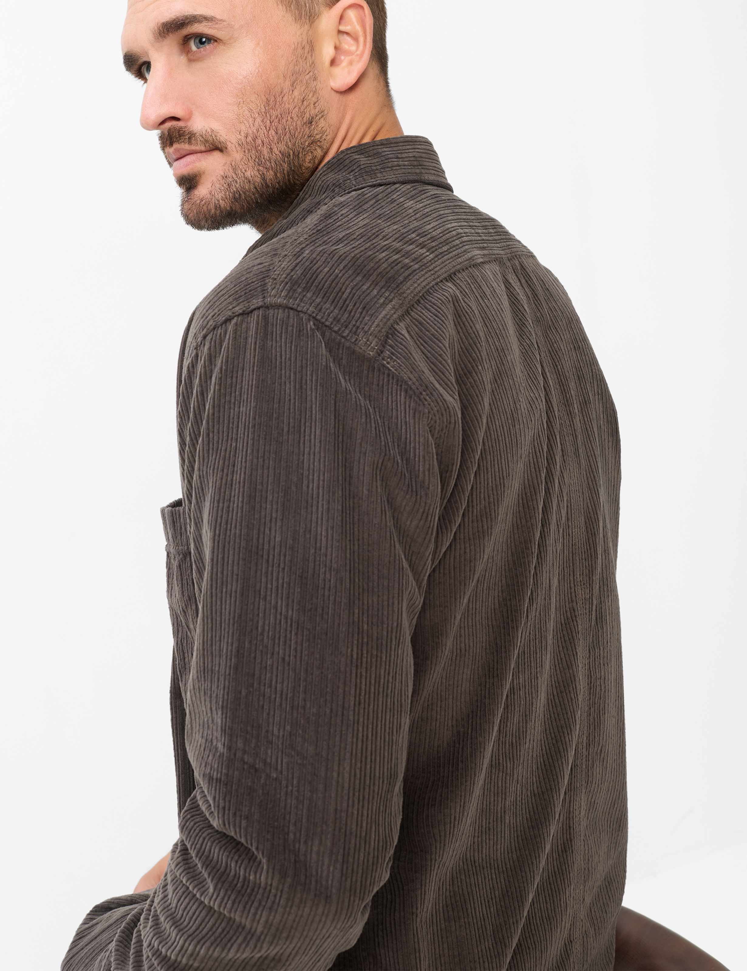Homme Style KAY Marron Foncé  Détail 2