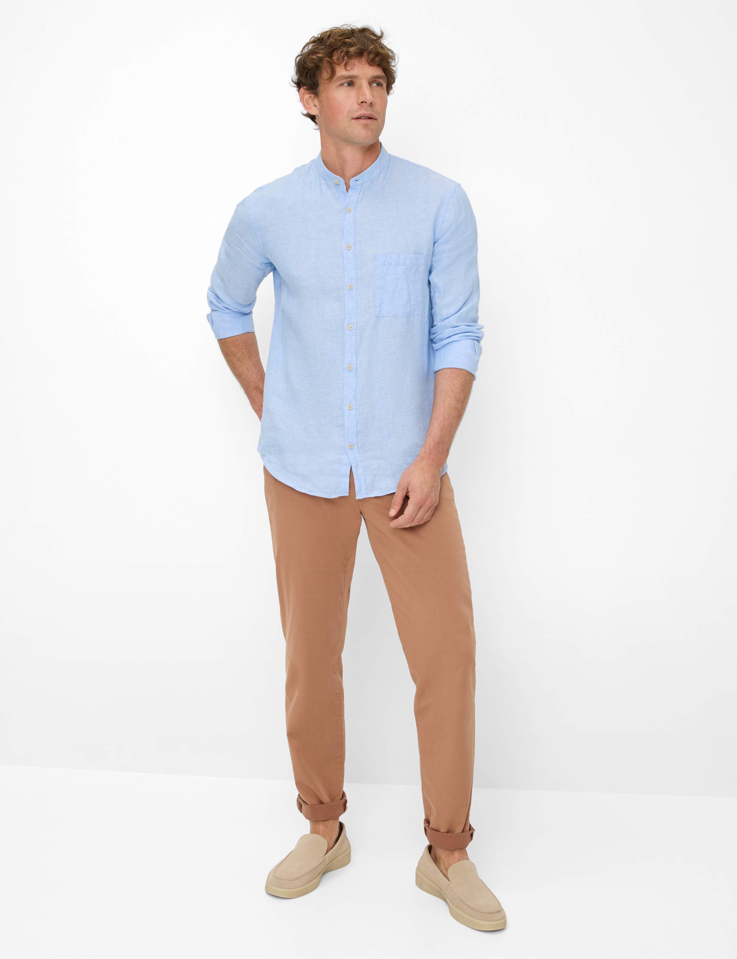 Herren Style LARS Hellblau  Model Outfit