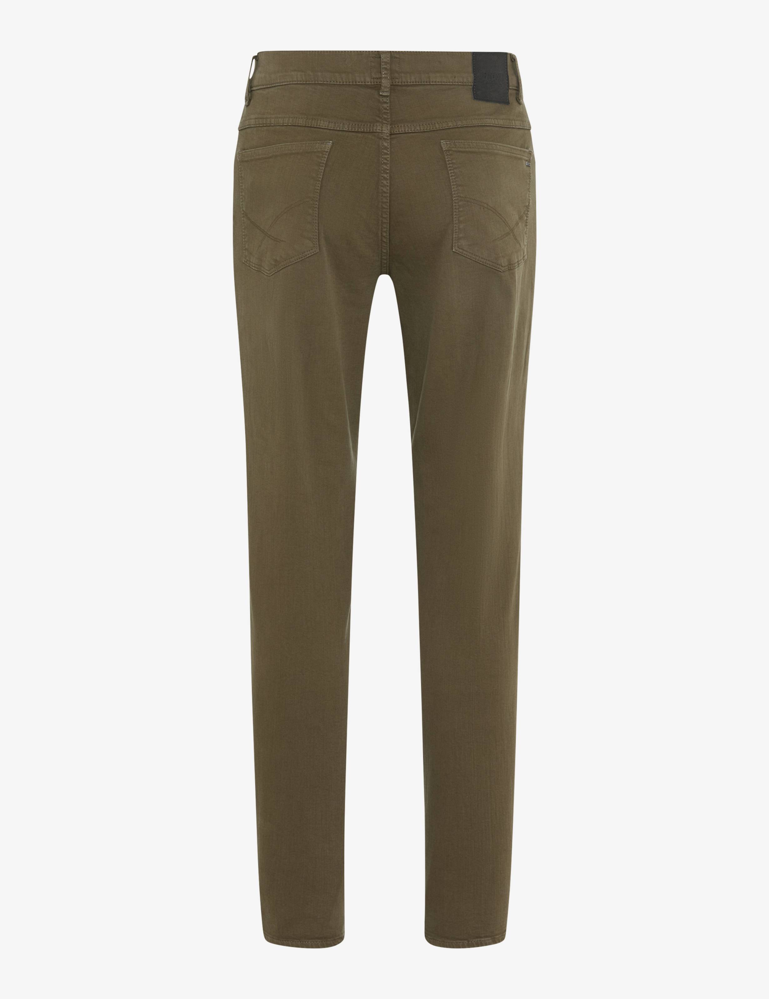 Herren Style COOPER Denim Grün - Oliv Regular Fit Freisteller Rueck