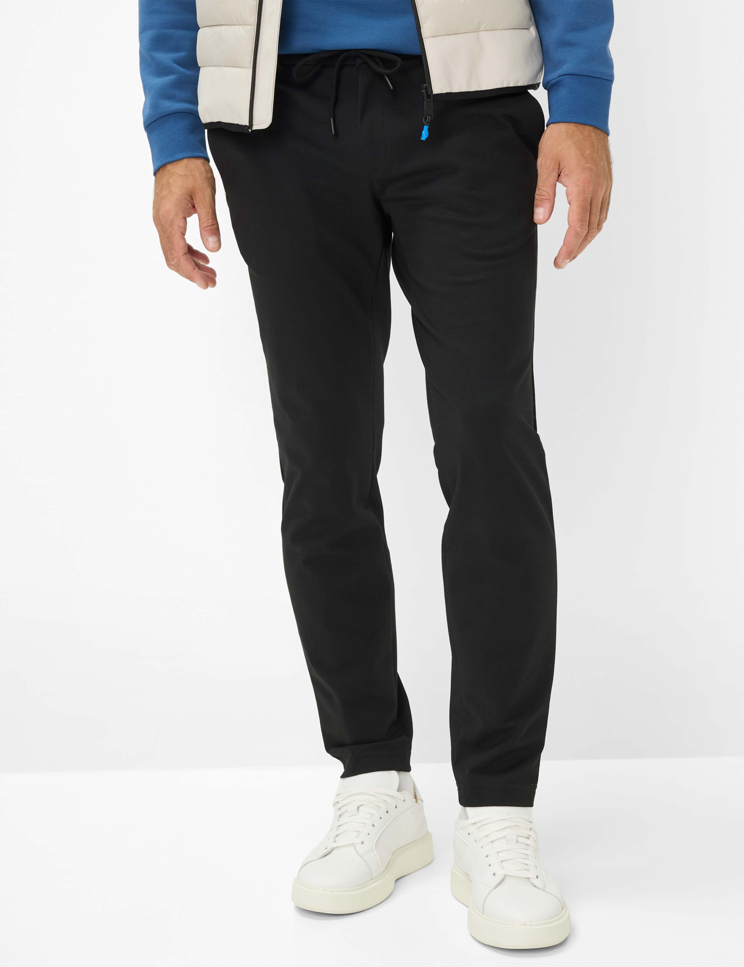 Black, Men, Style SILVIO, MODEL_FRONT_ISHOP