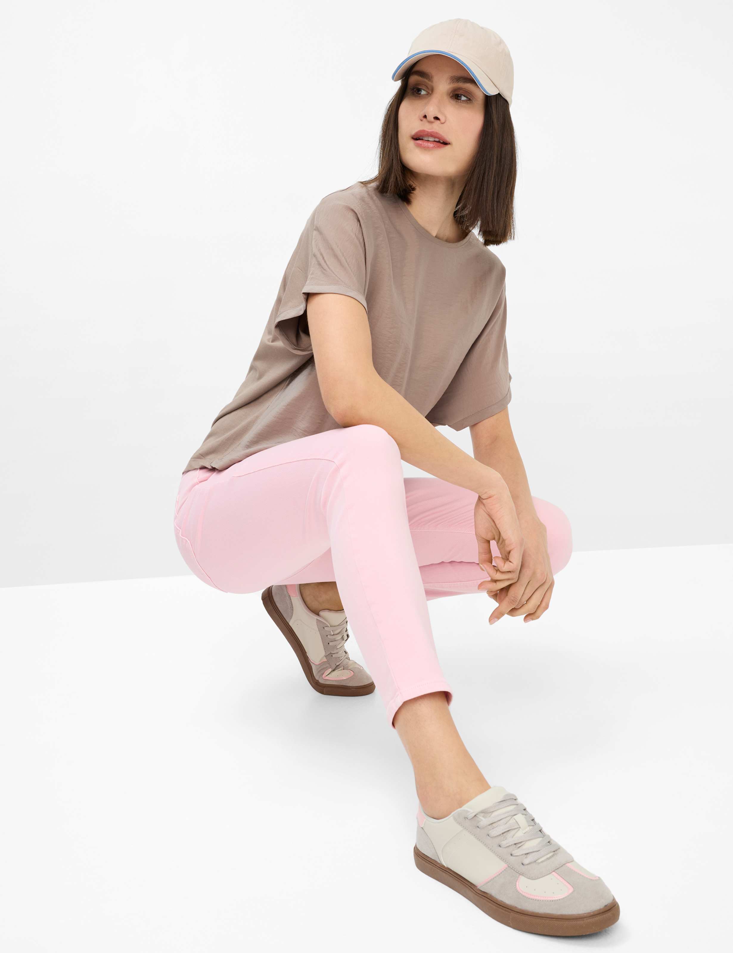 Damen Style SHAKIRA S Denim Rosa Slim Fit Detail 1