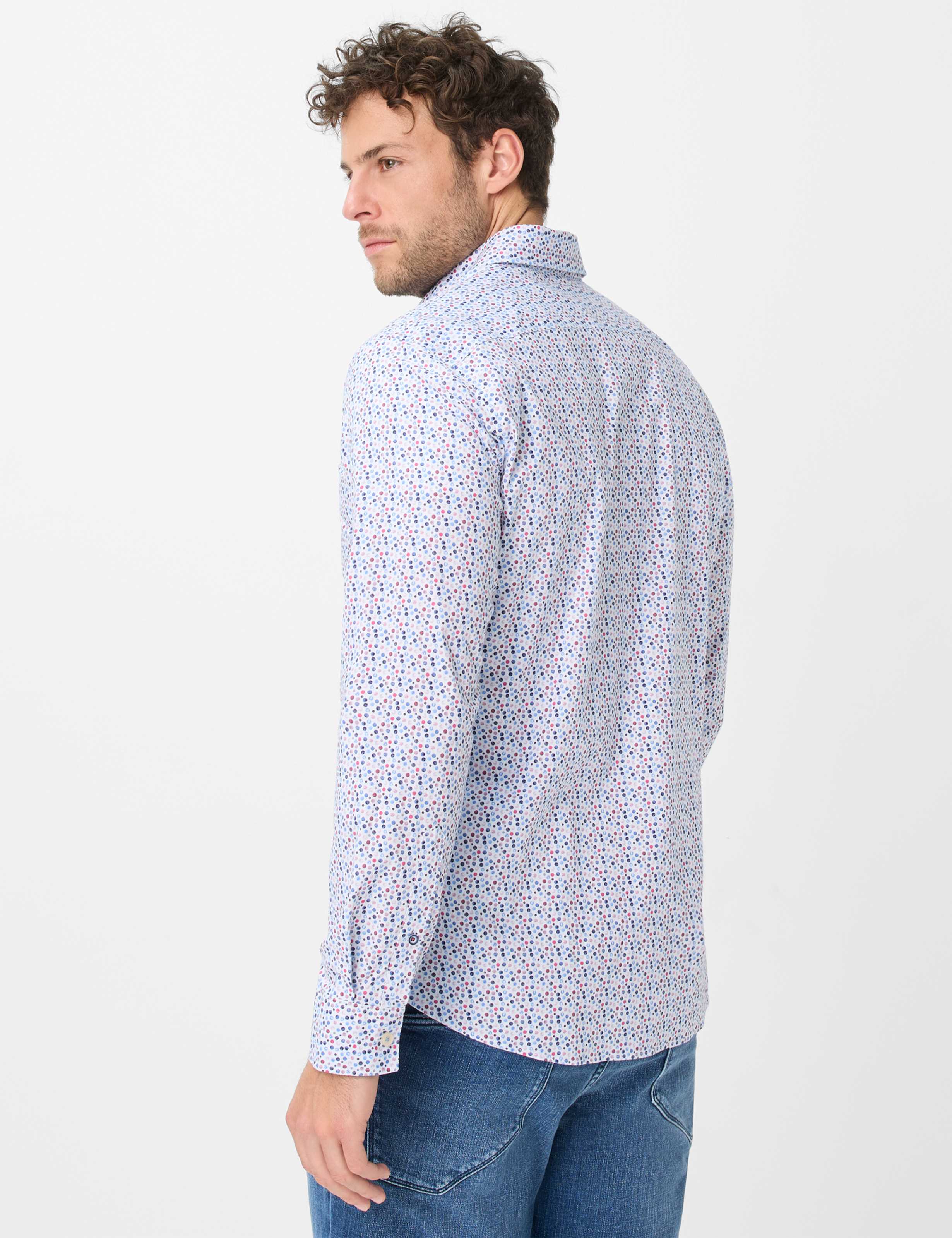 Homme Style HAROLD Bleu Clair  Dos mannequin