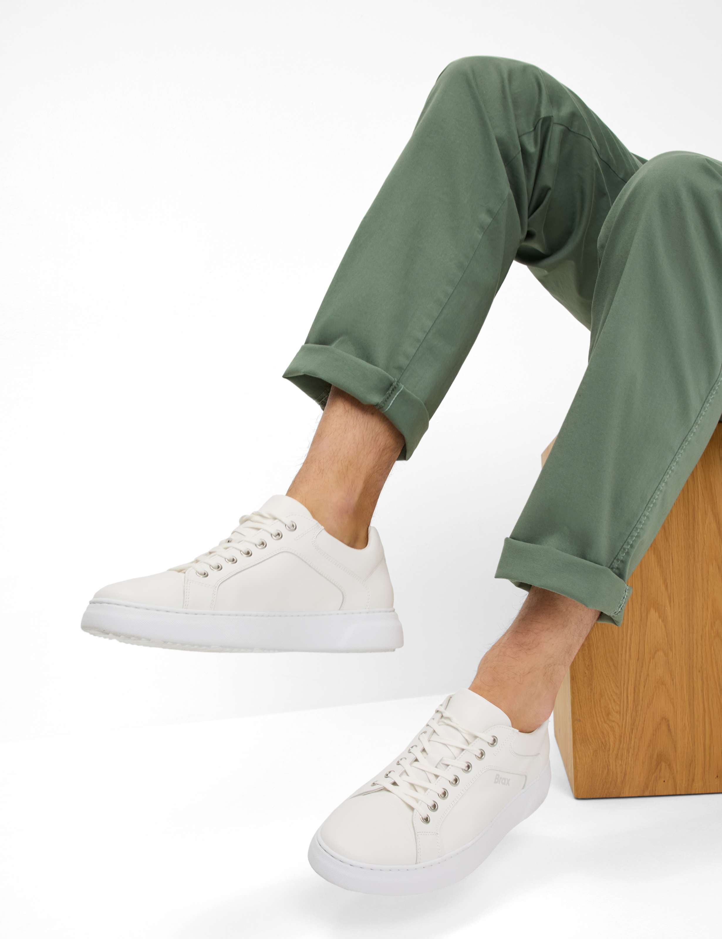 Homme Style EVANS Vert Regular Fit Détail 1