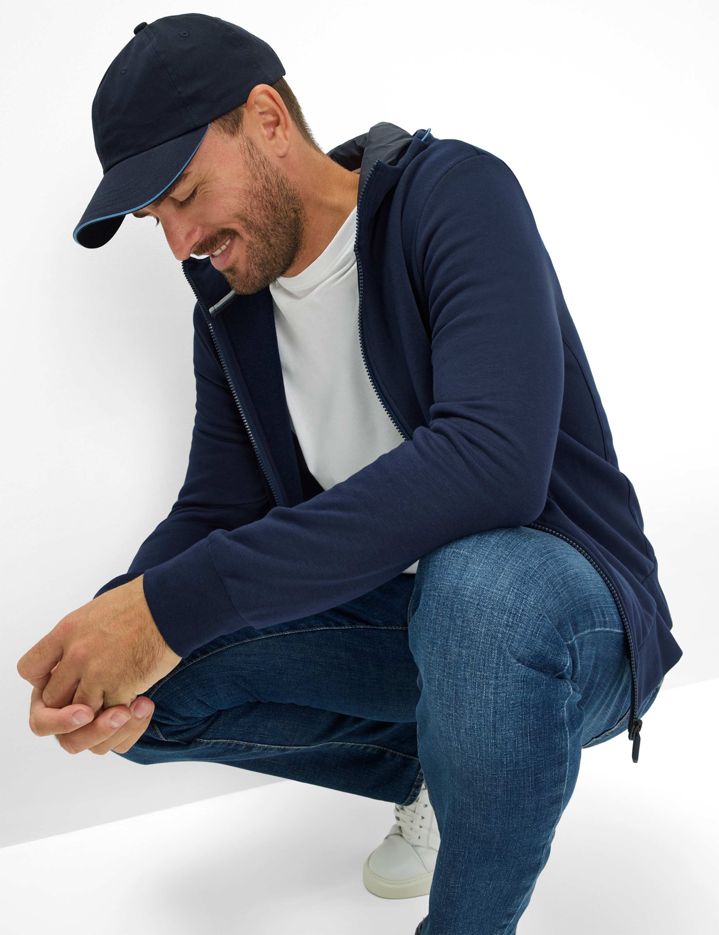 Herren Style SAMMY Blau  Detail 1