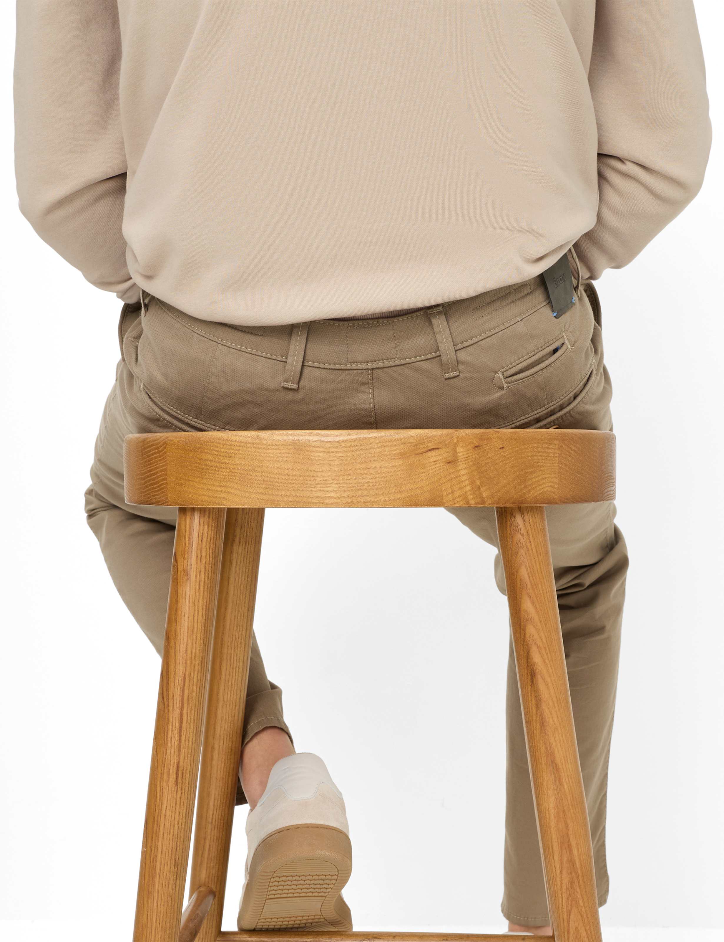 Herren Style FABIO IN Braun Modern Fit Detail 1