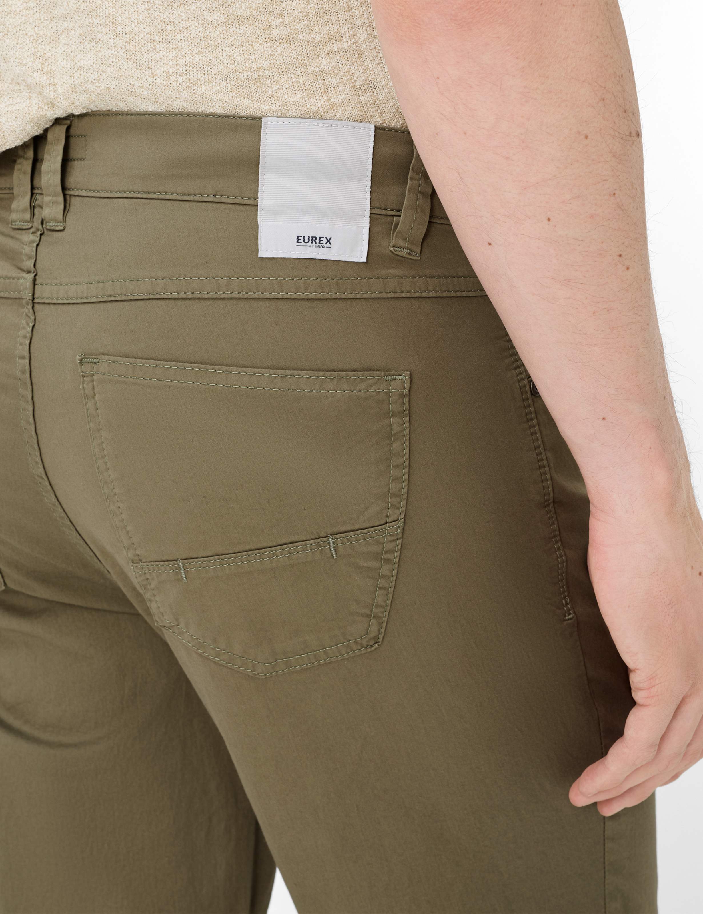 Homme Style LUKE Vert - Khaki Regular Fit Détail 2