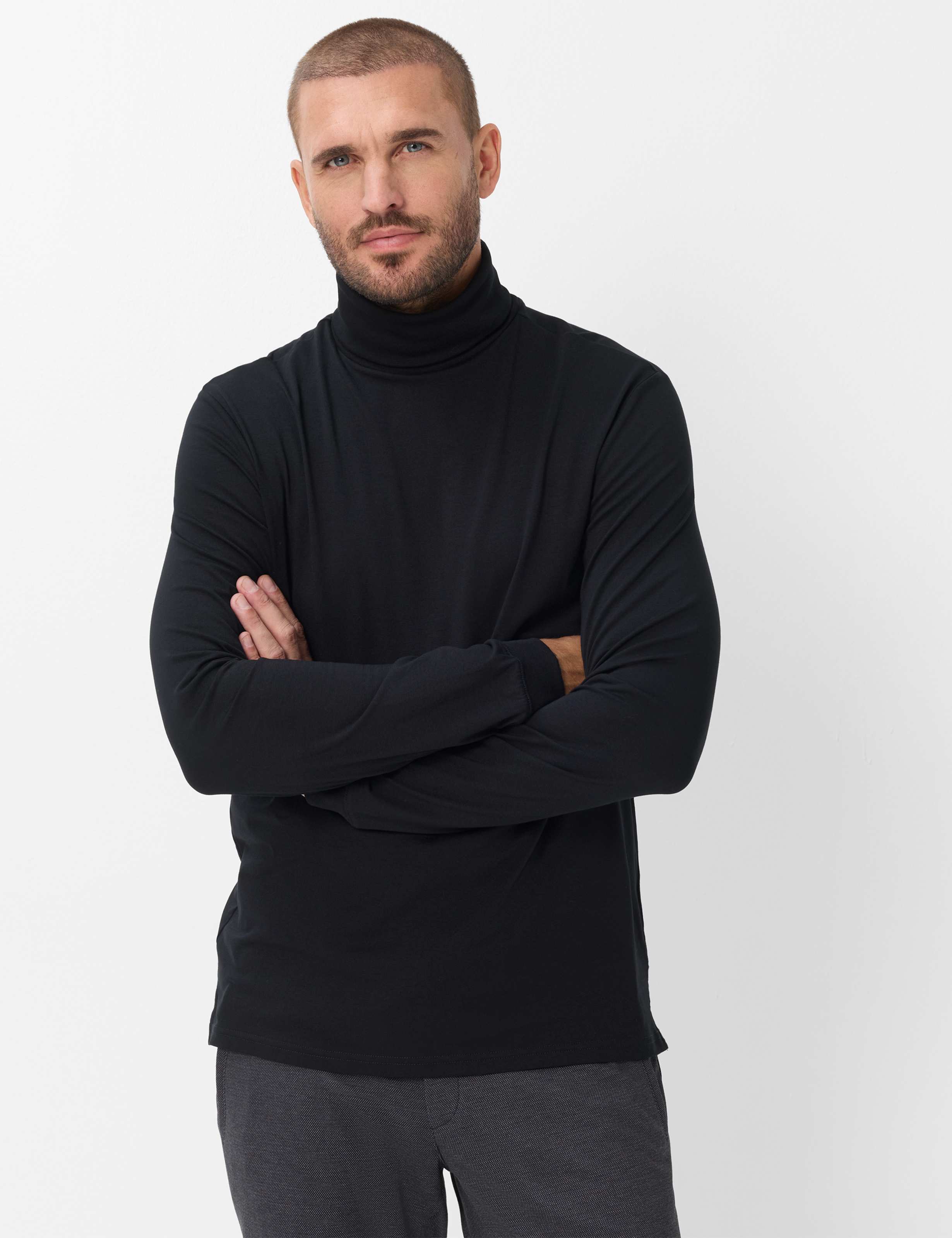 Herren Style BENNO Schwarz  Model Front