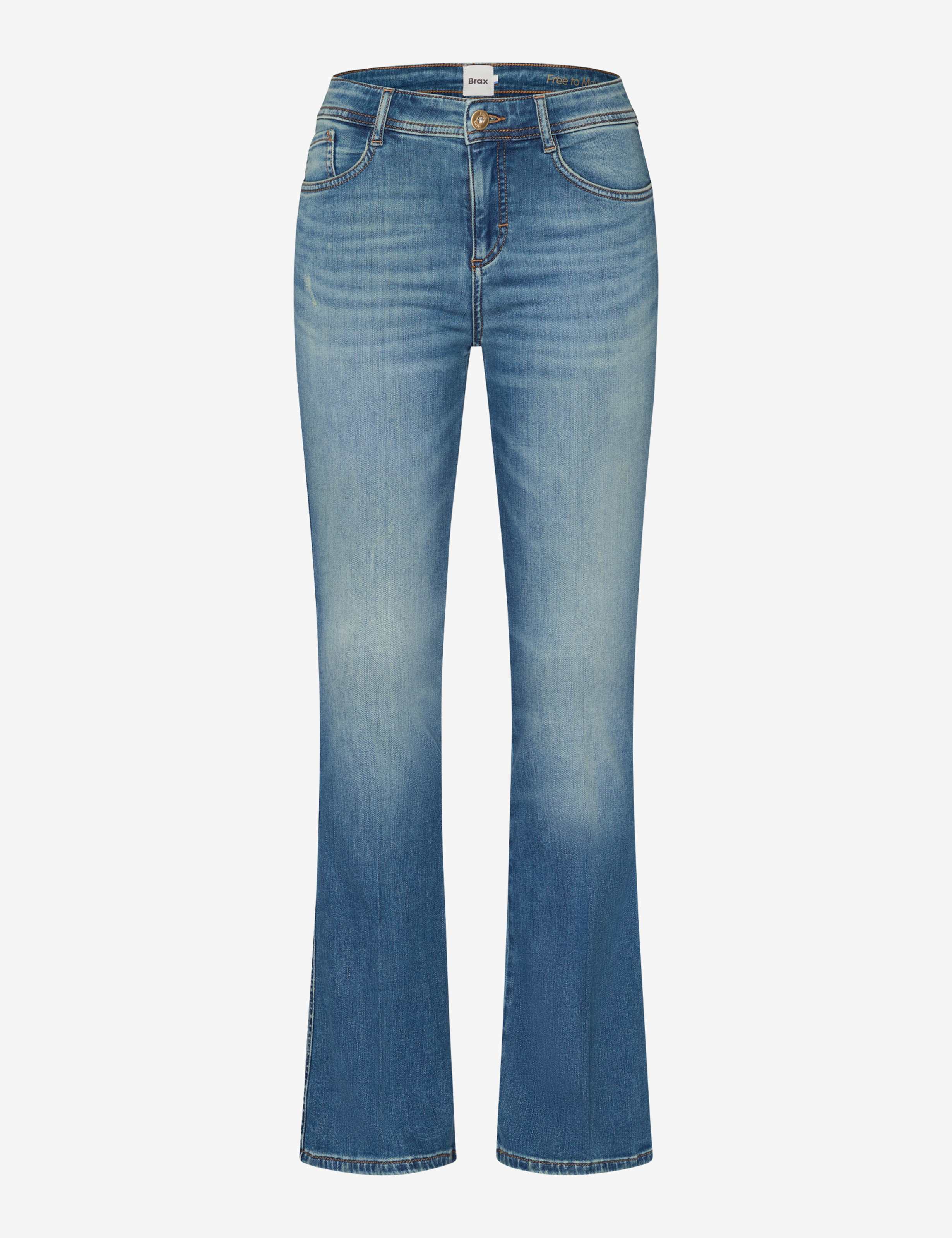 Damen Style SHAKIRA Denim Blau Slim Fit Freisteller Front