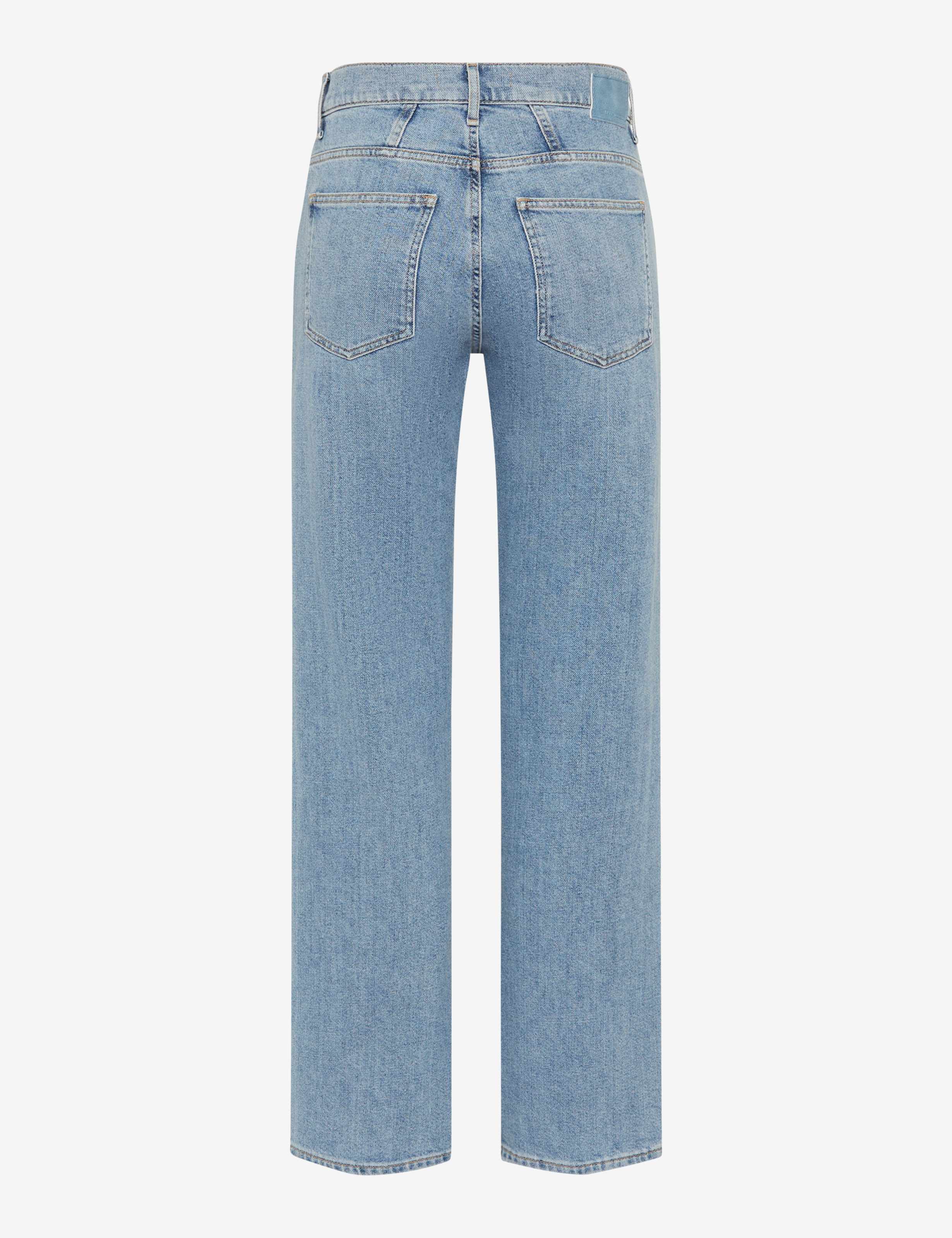 Dame Style MAINE Denim Blå Wide Leg Udskæring bagpå