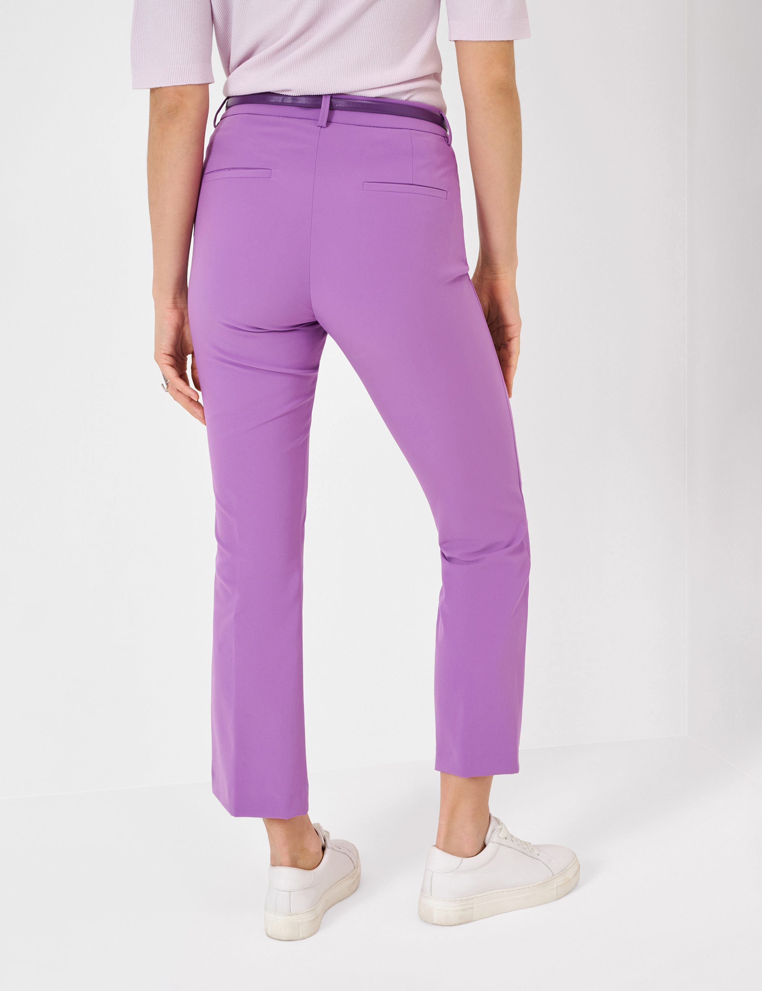 Women Style SHAKIRA S PURPLE Slim Fit Model back