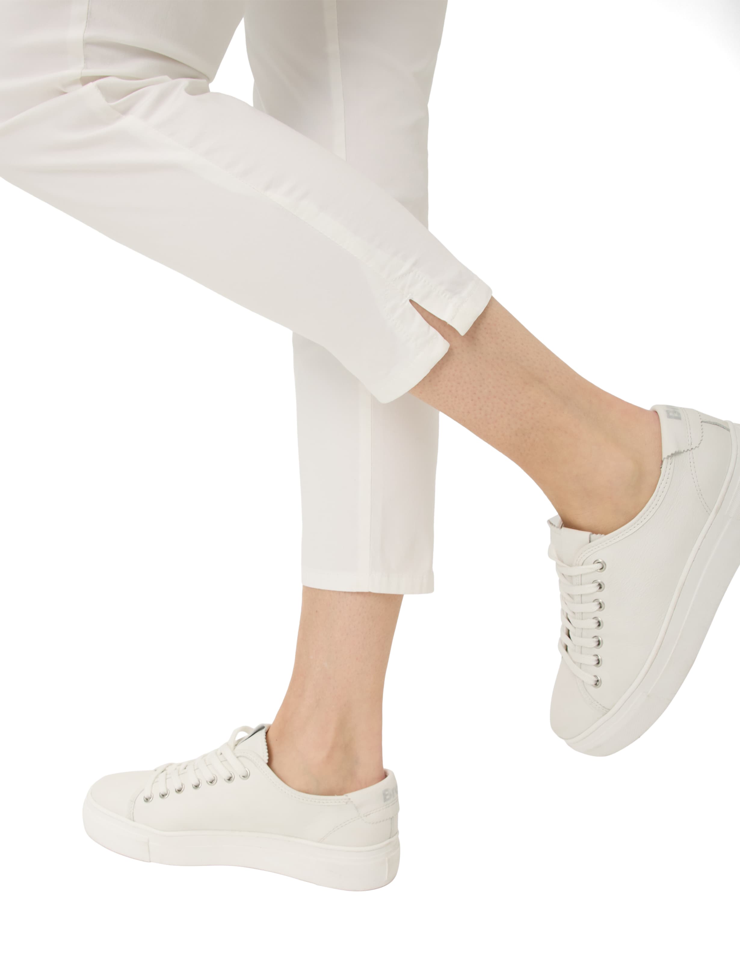Femme Style LAVINA ZIP 6/8 Blanc Super Slim Fit Détail 1