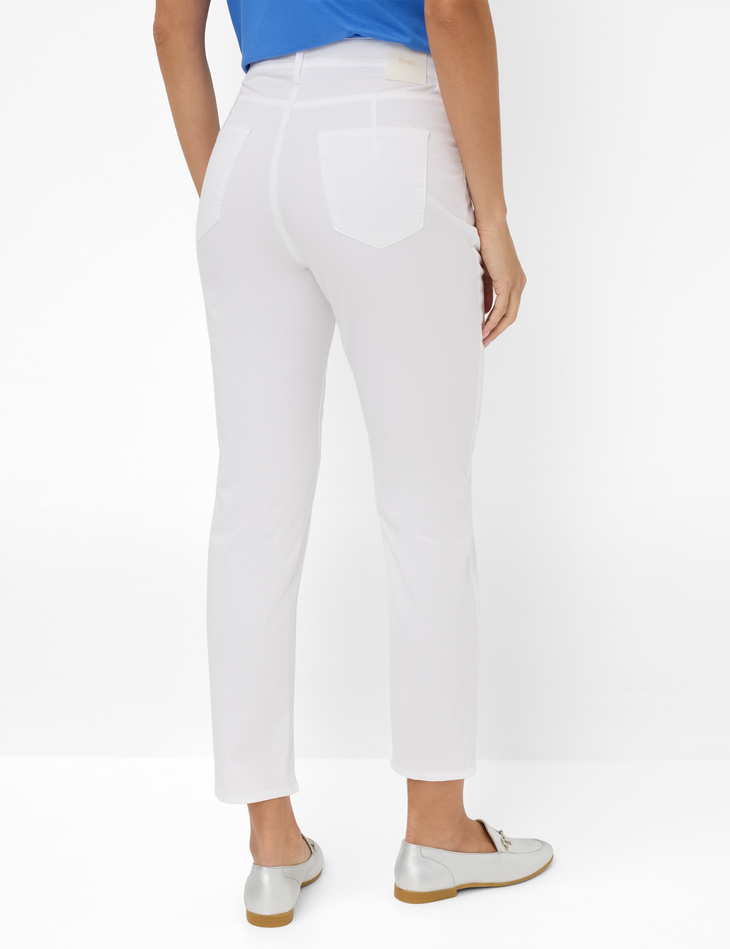 Femme Style MARY S Blanc Regular Fit Dos mannequin