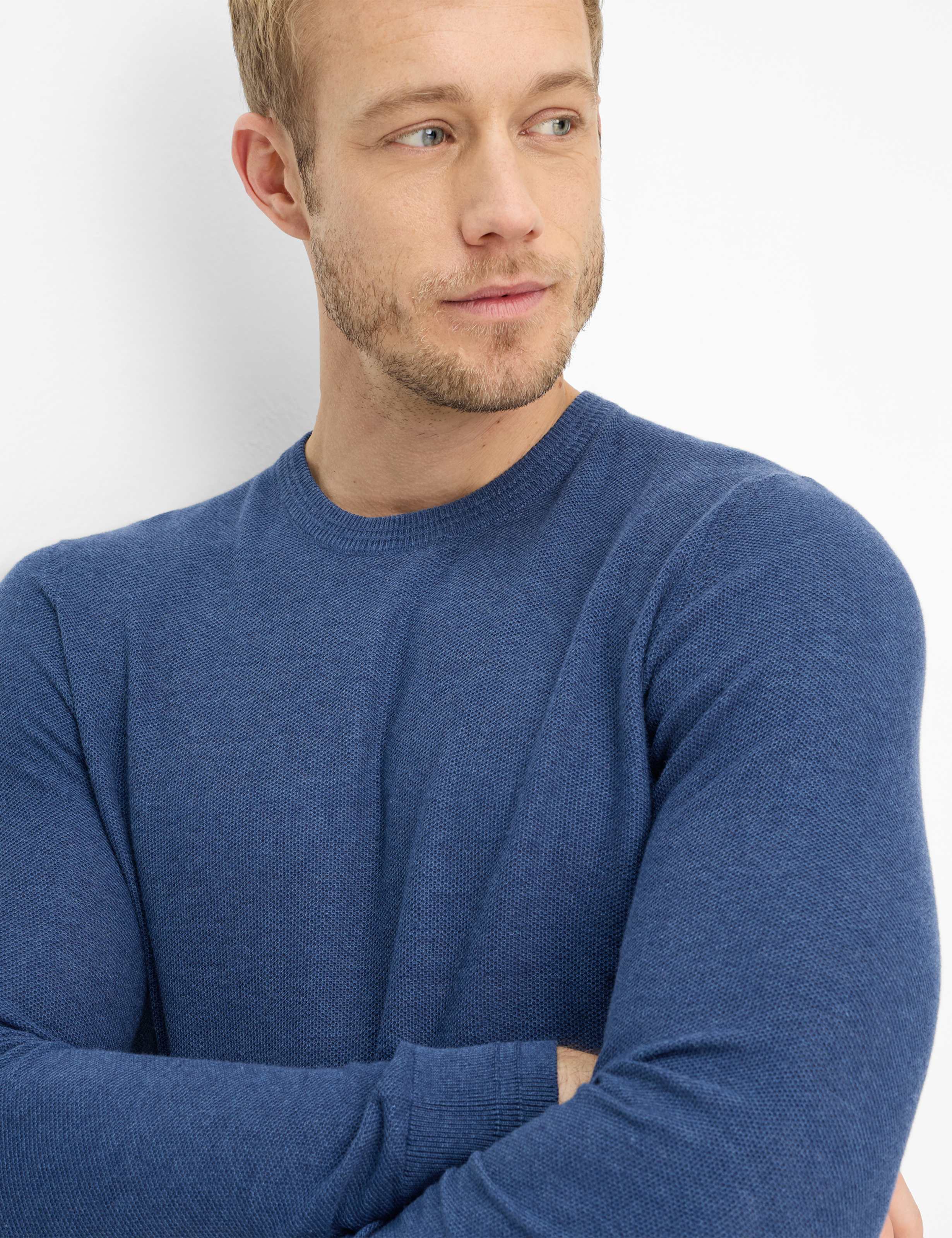 Herren Style RICK Blau  Detail 2