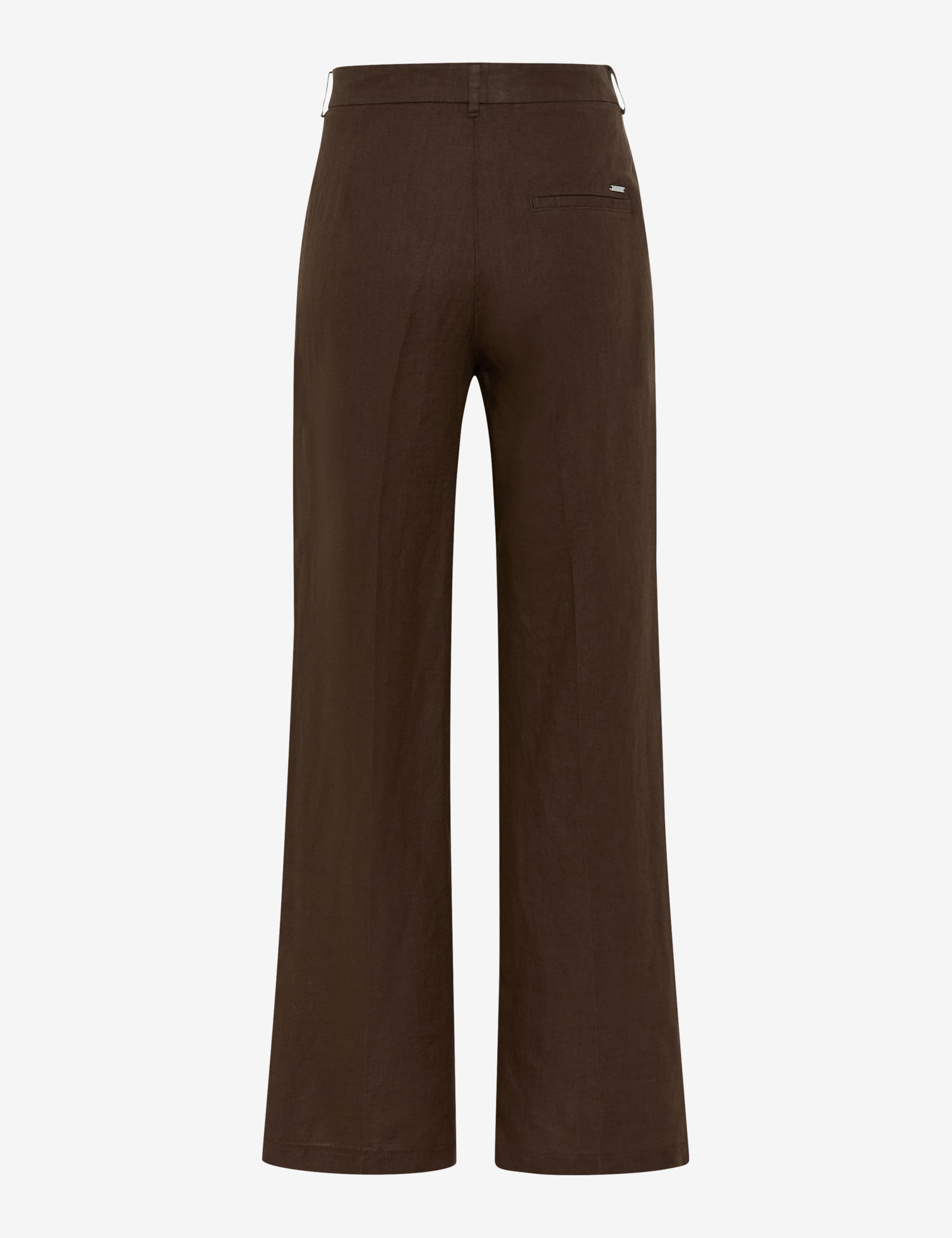 Women Style MAINE Dark Brown Wide Leg Stand-alone rear view