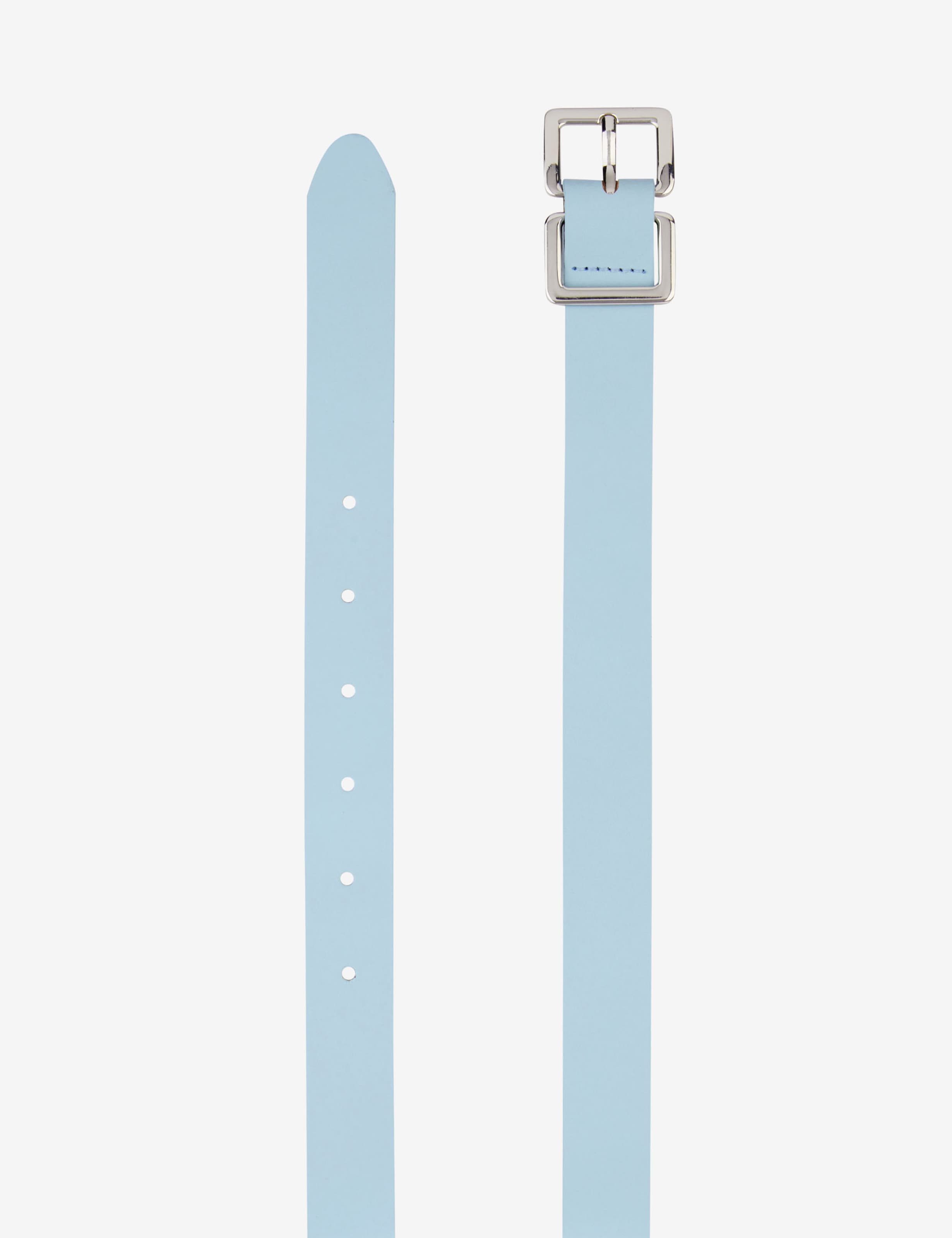 Femme Style CEINTURE POUR FEMME Bleu Clair  Tenue du mannequin