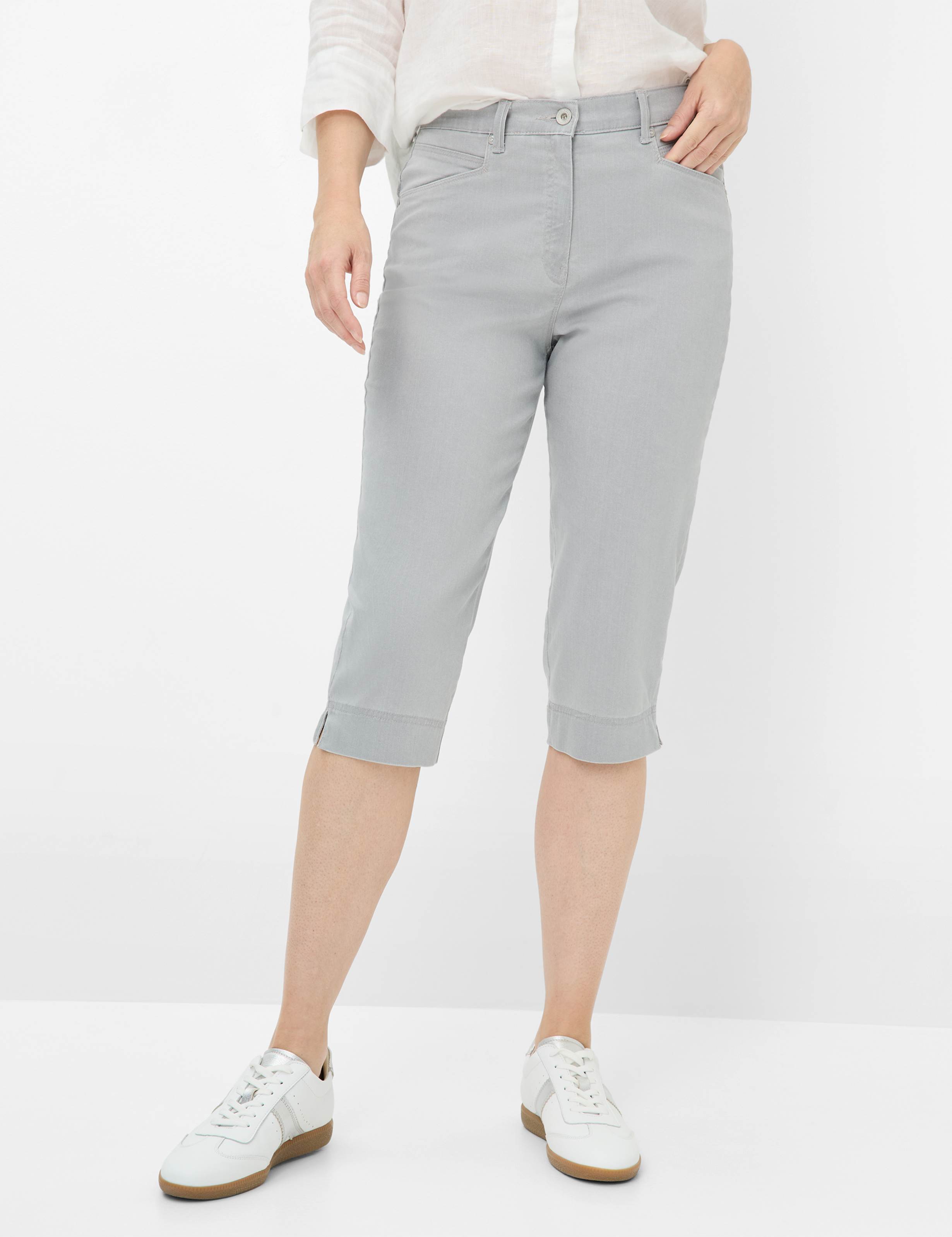 Grautöne, Damen, Style CAREN CAPRI, MODEL_FRONT_ISHOP