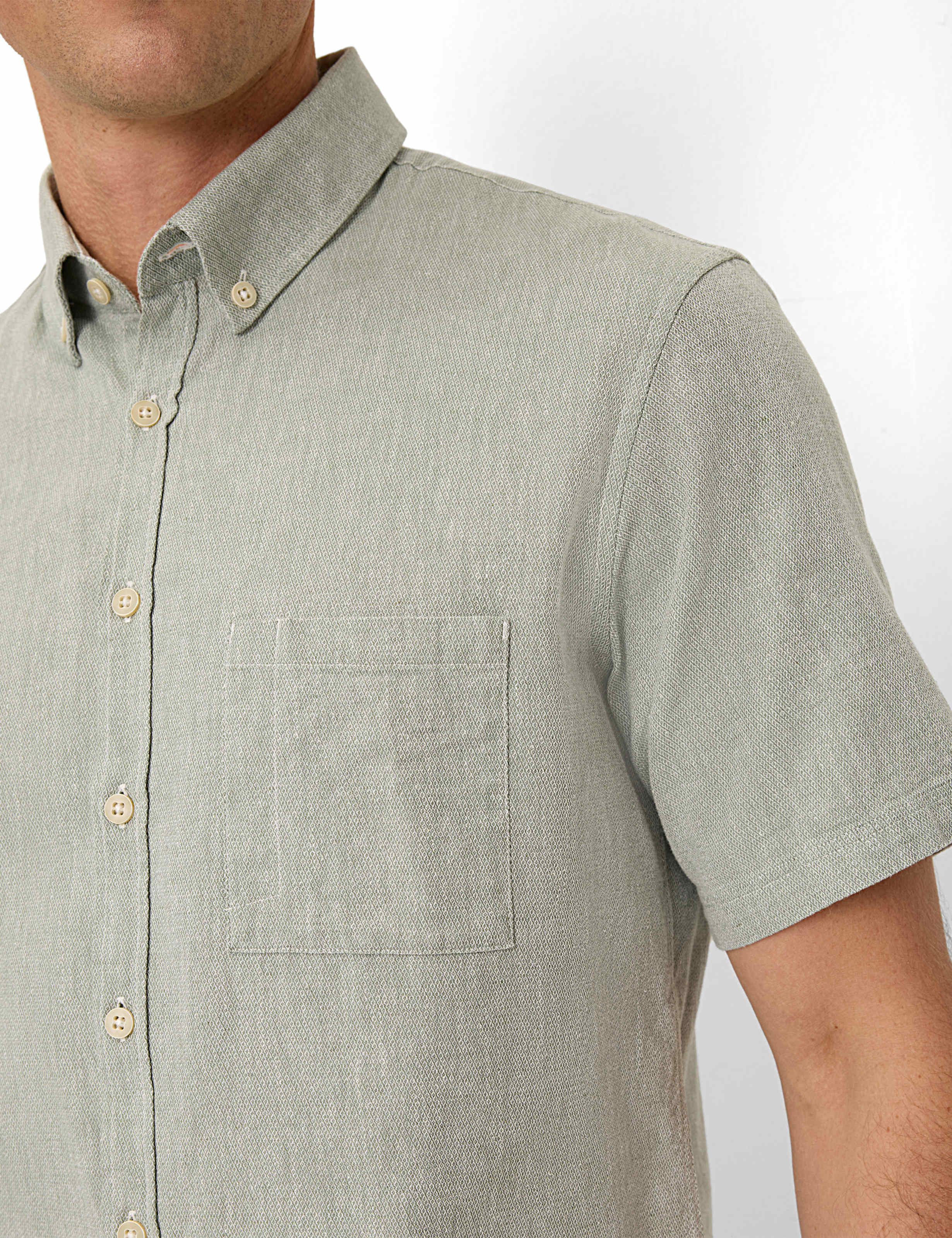 Herren Style DAN Hellgrün  Detail 2
