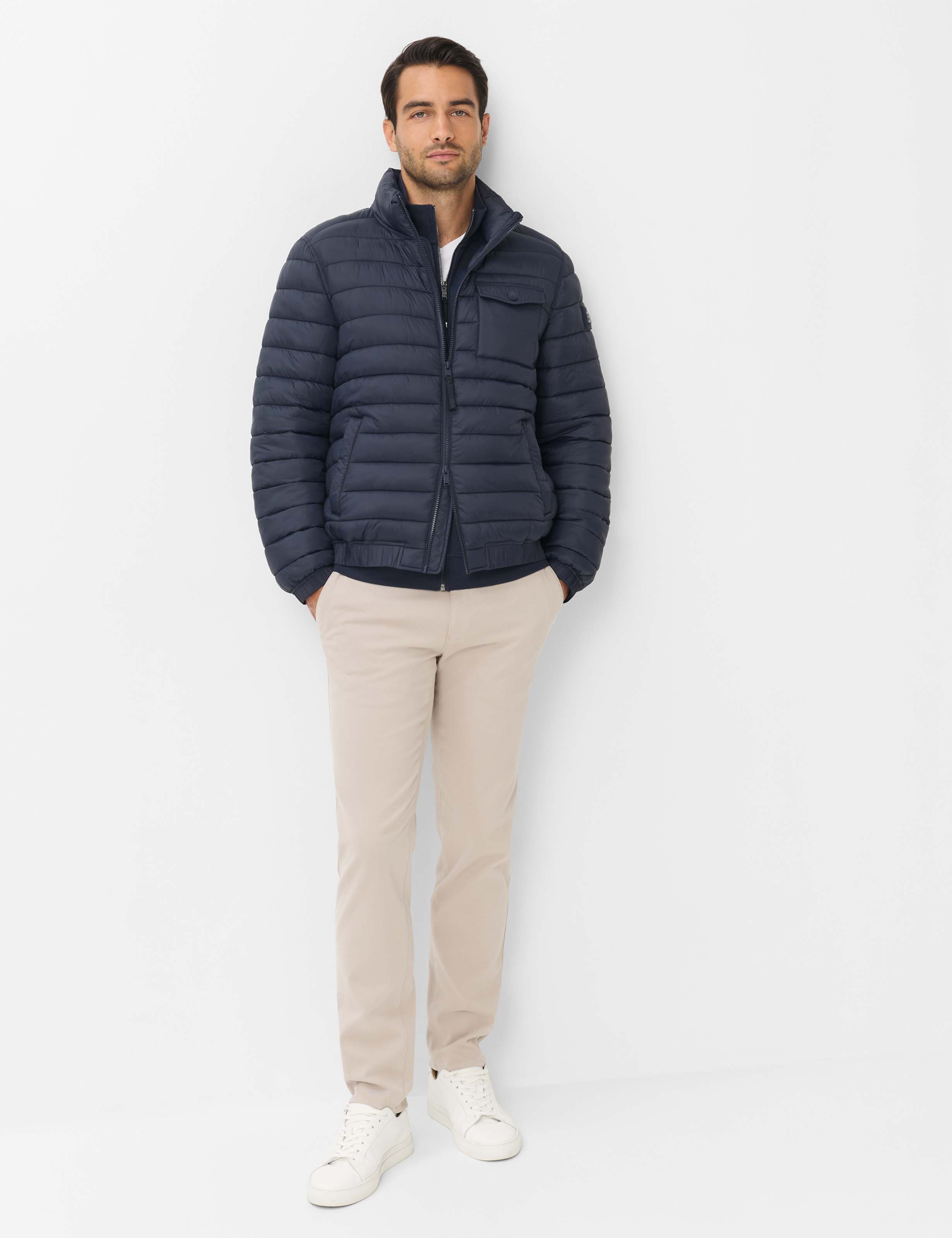 Men Style BRAD Dark Blue  Model Outfit