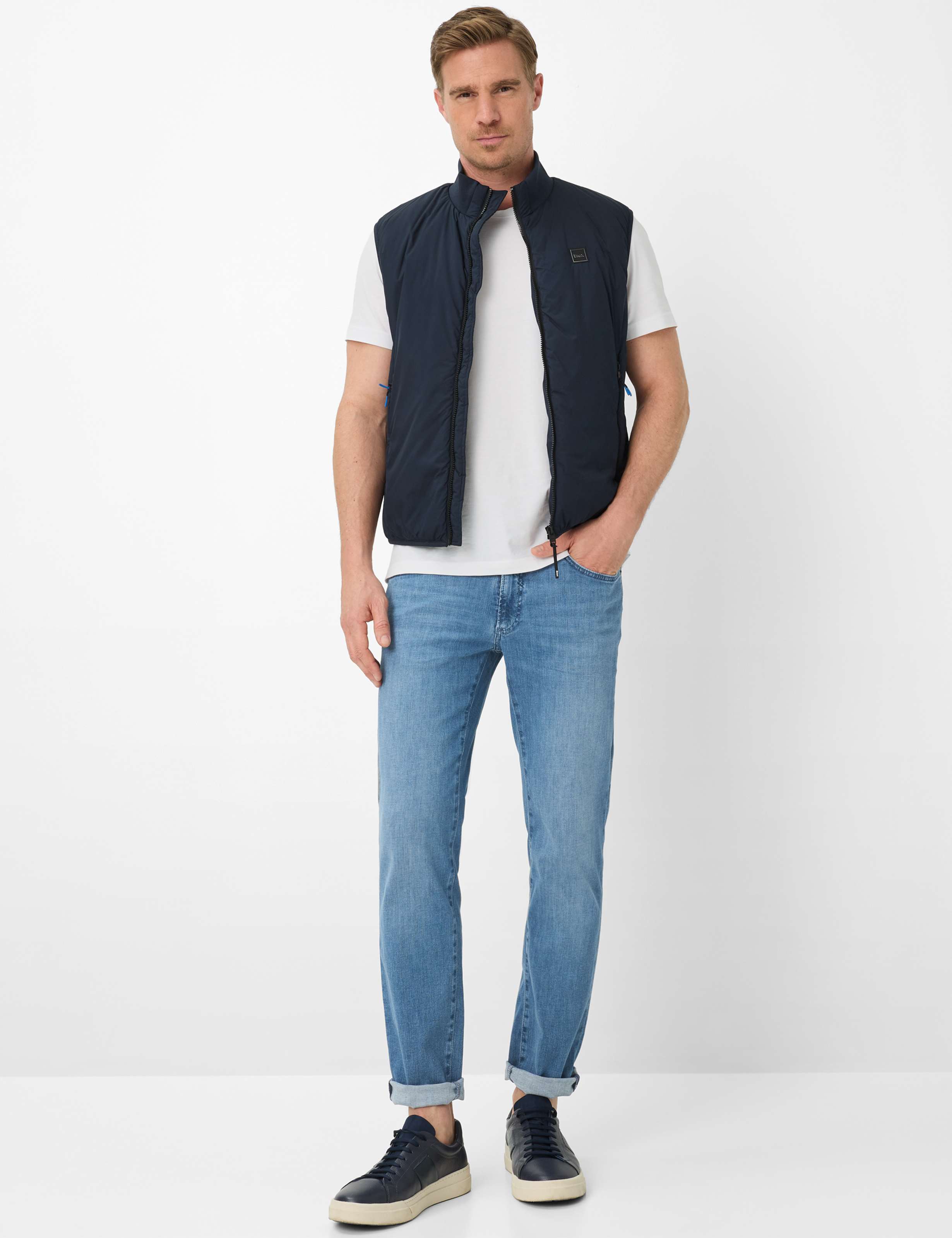 Herre Style LIAM Mørkeblå  Model Outfit