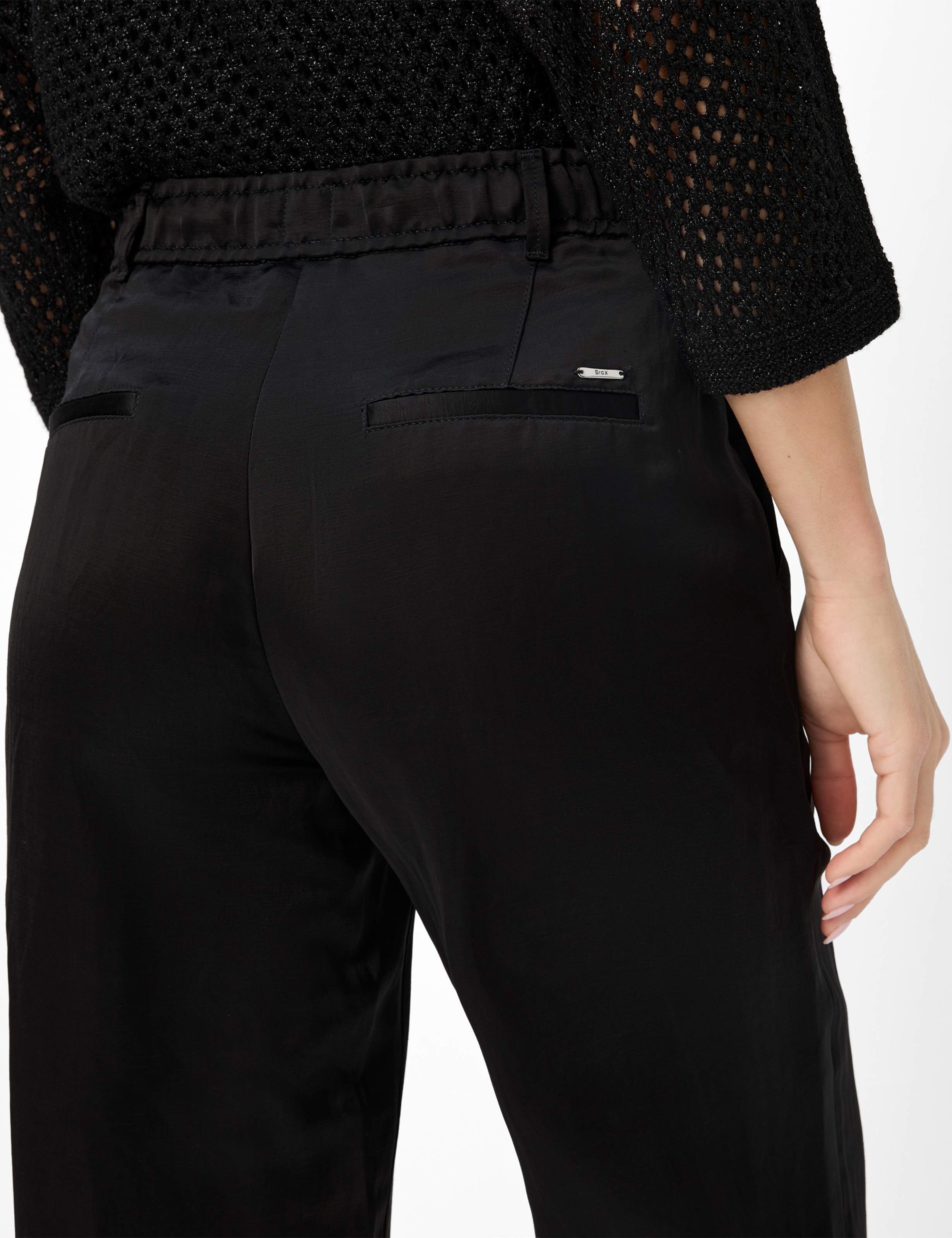 Damen Style MAINE Schwarz Wide Leg Detail 2
