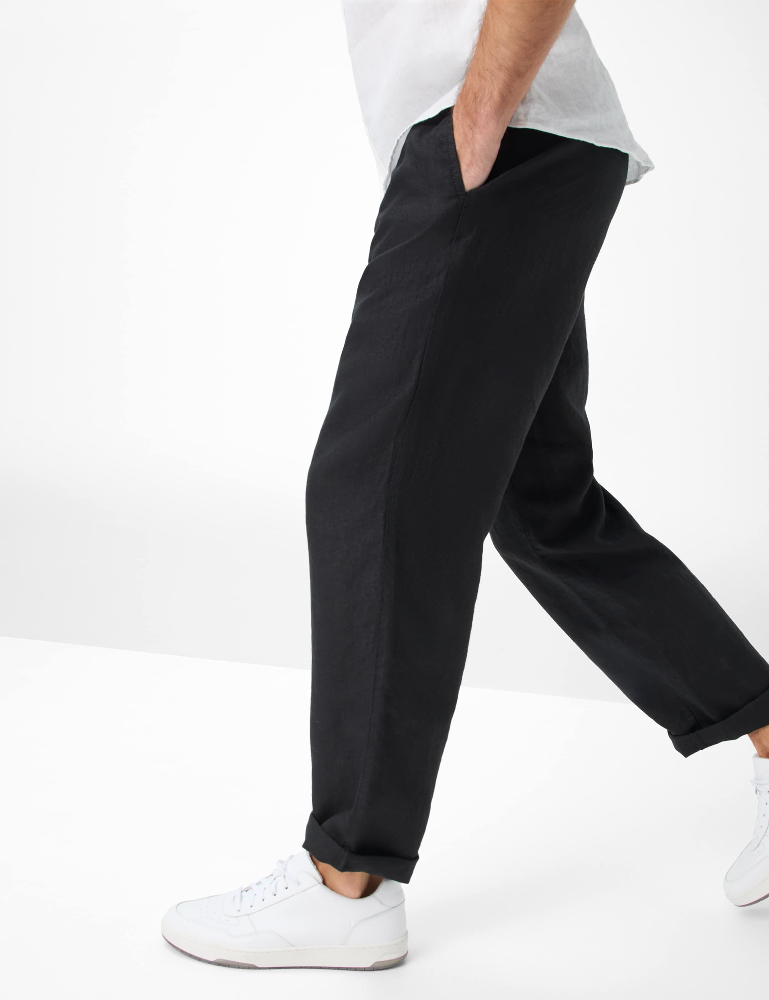 Herren Style ELIAS Schwarz Relaxed Fit Detail 1