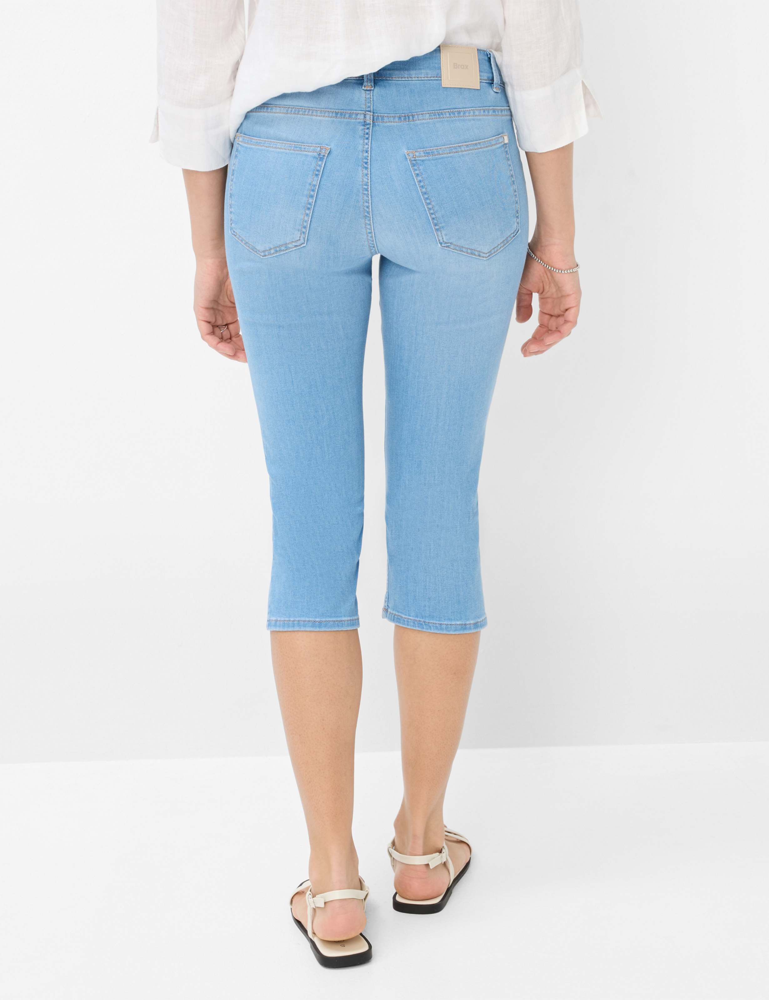 Femme Style SHAKIRA C Denim Bleu Slim Fit Dos mannequin