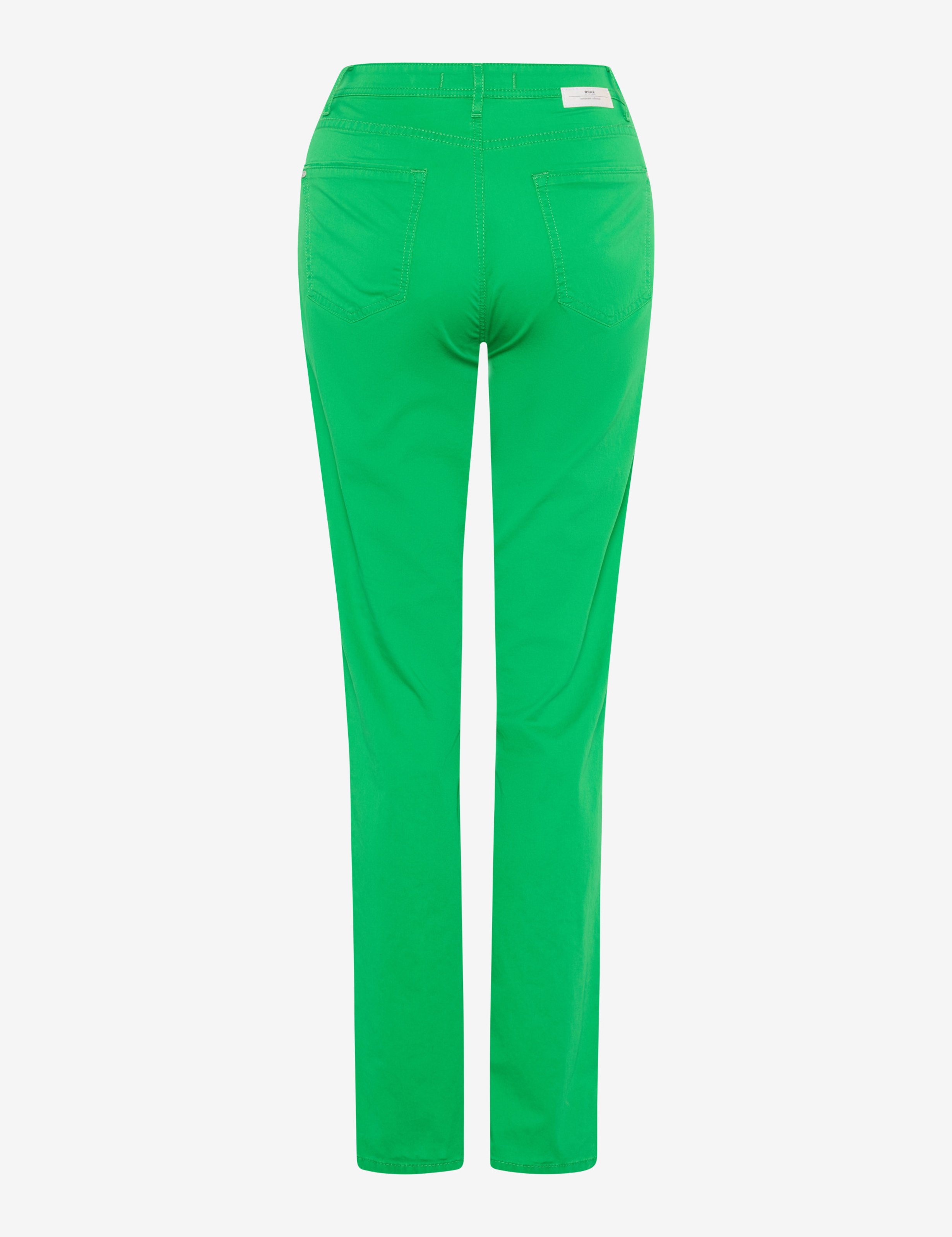 Women Style CAROLA APPLE GREEN Feminine Fit Stand-alone rear view