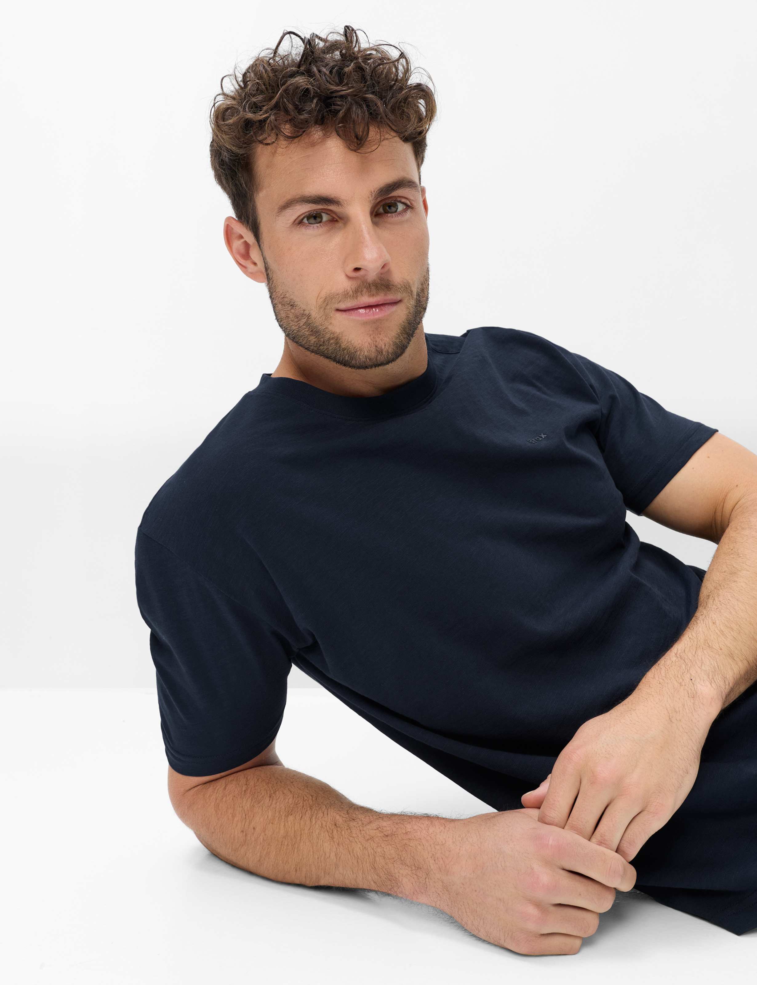 Herren Style TROY Dunkelblau  Detail 1