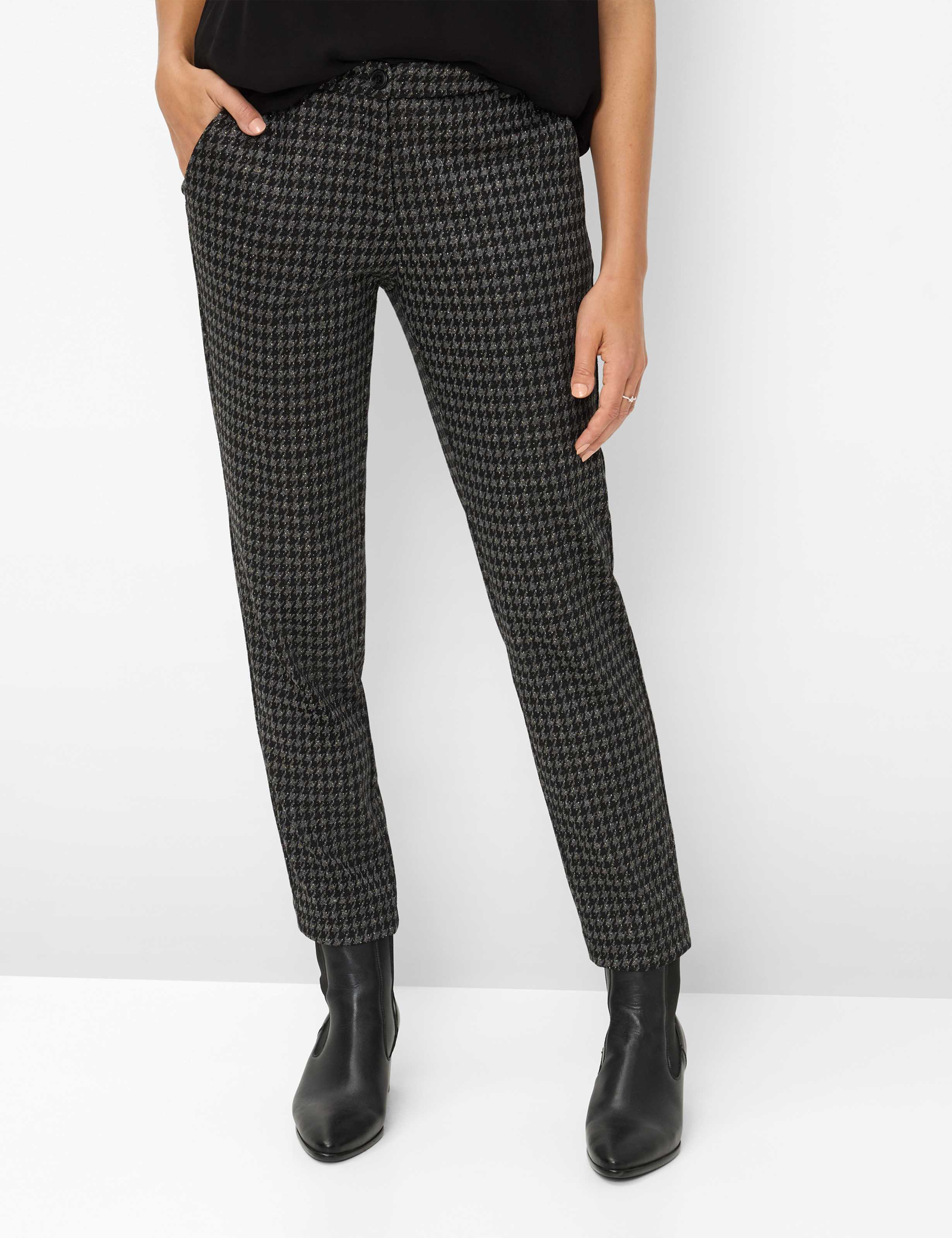 Thumbnail - Brax Damen Chino Style MARON S SMOKE GREY, dunkelgrau, Gr. 46K