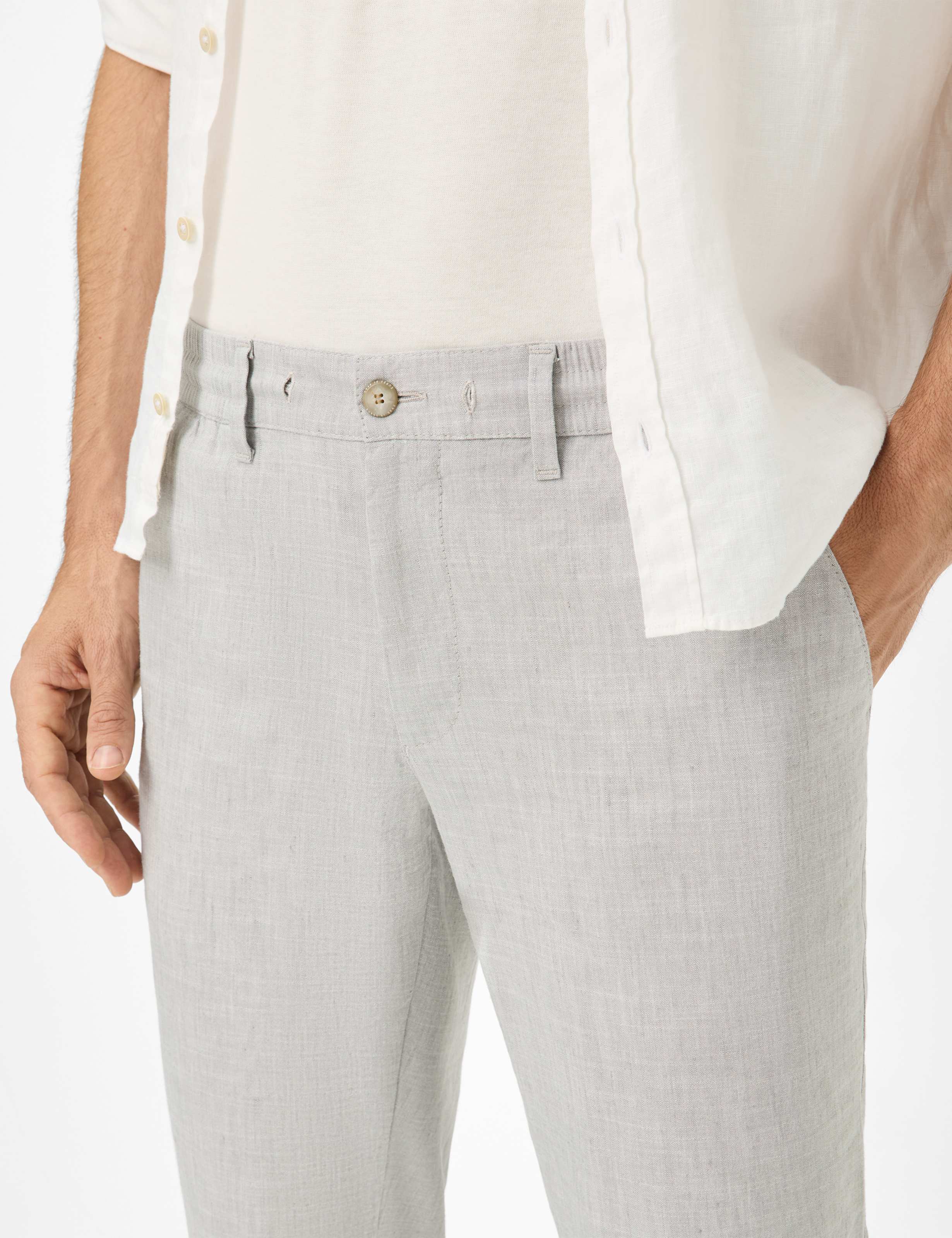 Men Style TILL Dark Gray Regular Fit Detail 2