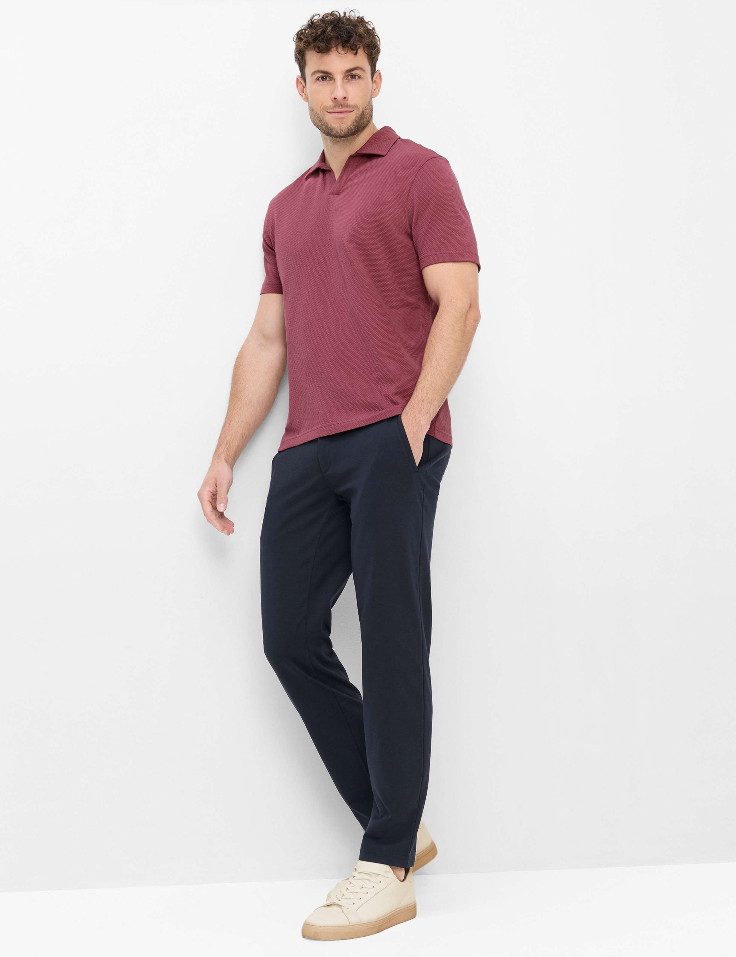 Homme Style PRINCETON Violette Clair  Tenue du mannequin