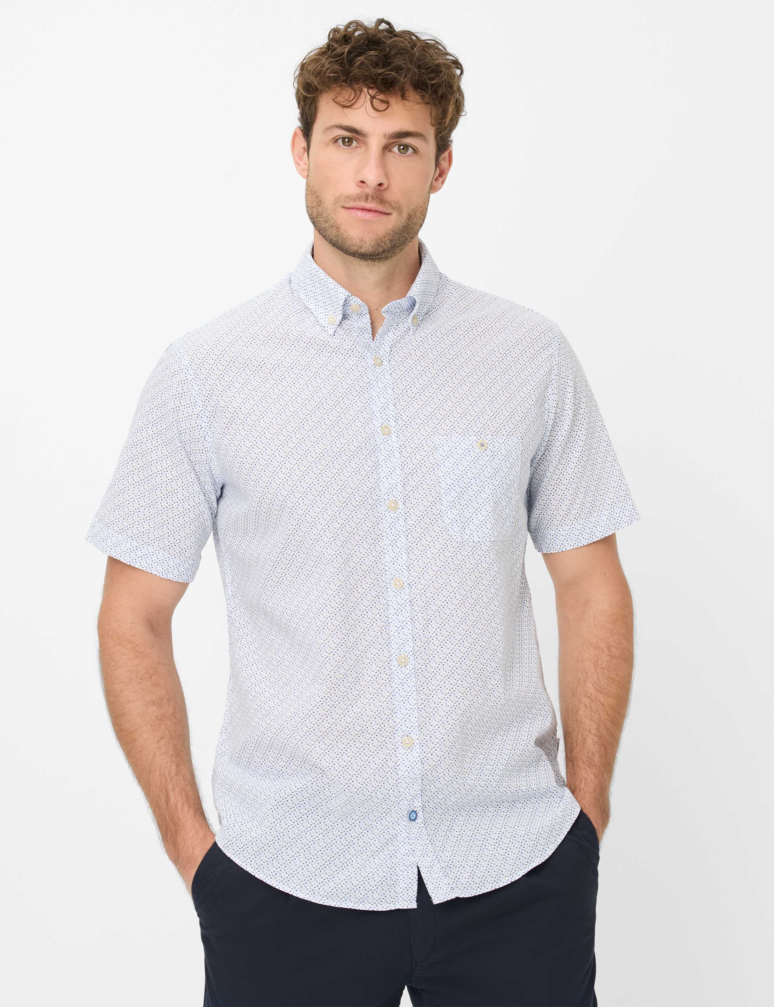 Tons bleus, Homme, Style DAN, MODEL_FRONT_ISHOP