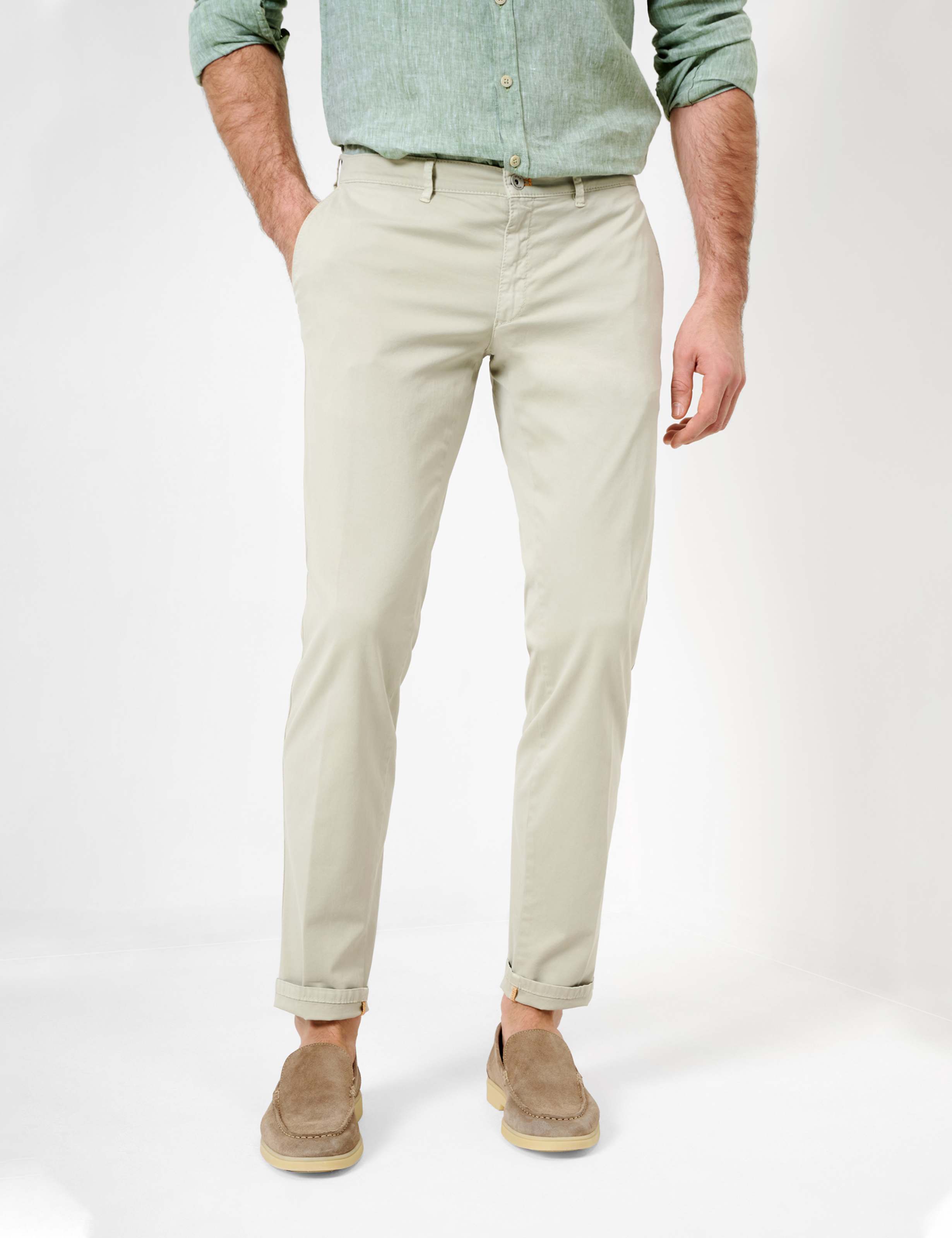 Shades of brown, Men, SLIM, Style SILVIO, MODEL_FRONT_ISHOP