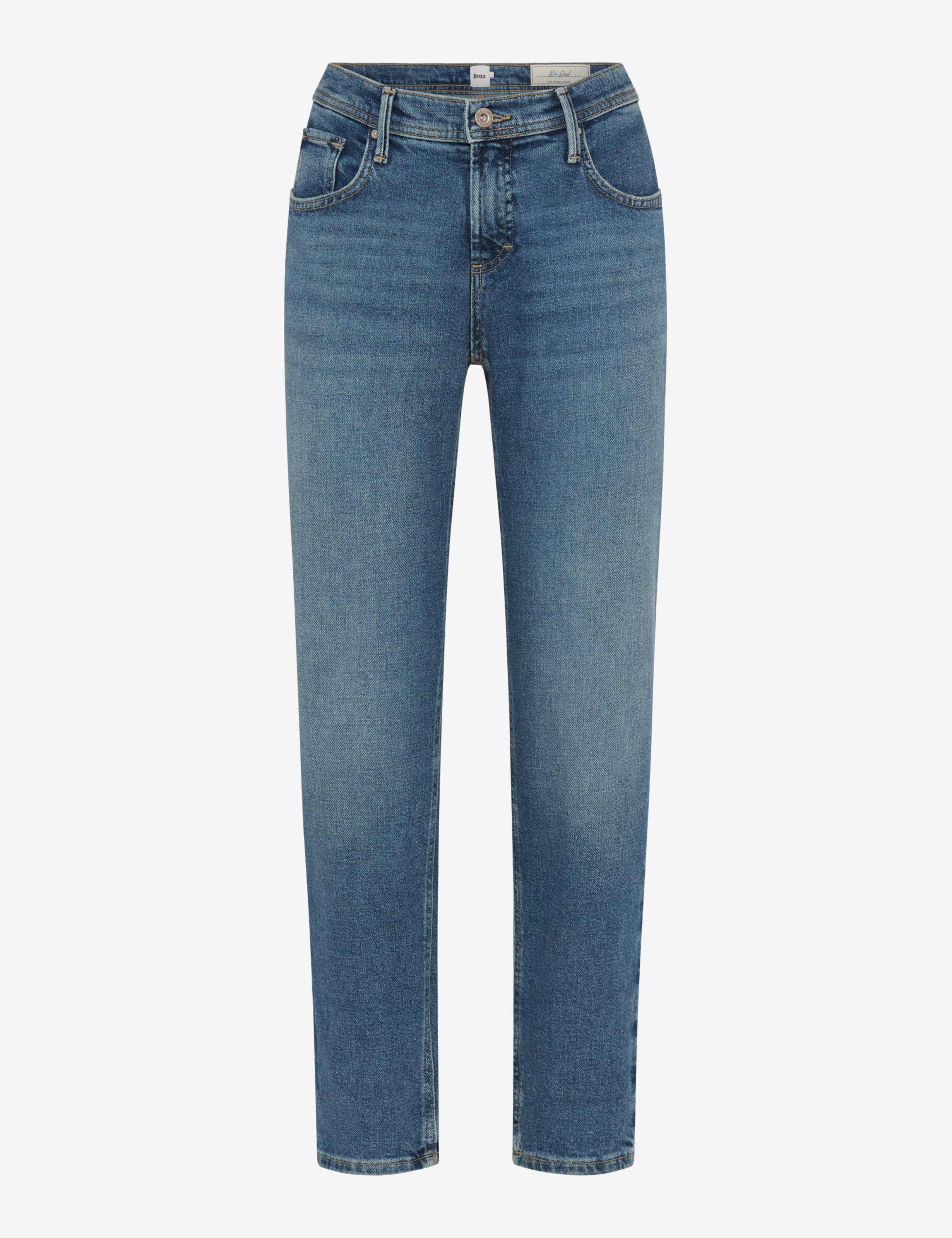 Femme Style MILEY S Denim Bleu Regular Tapered Fit Détourage avant